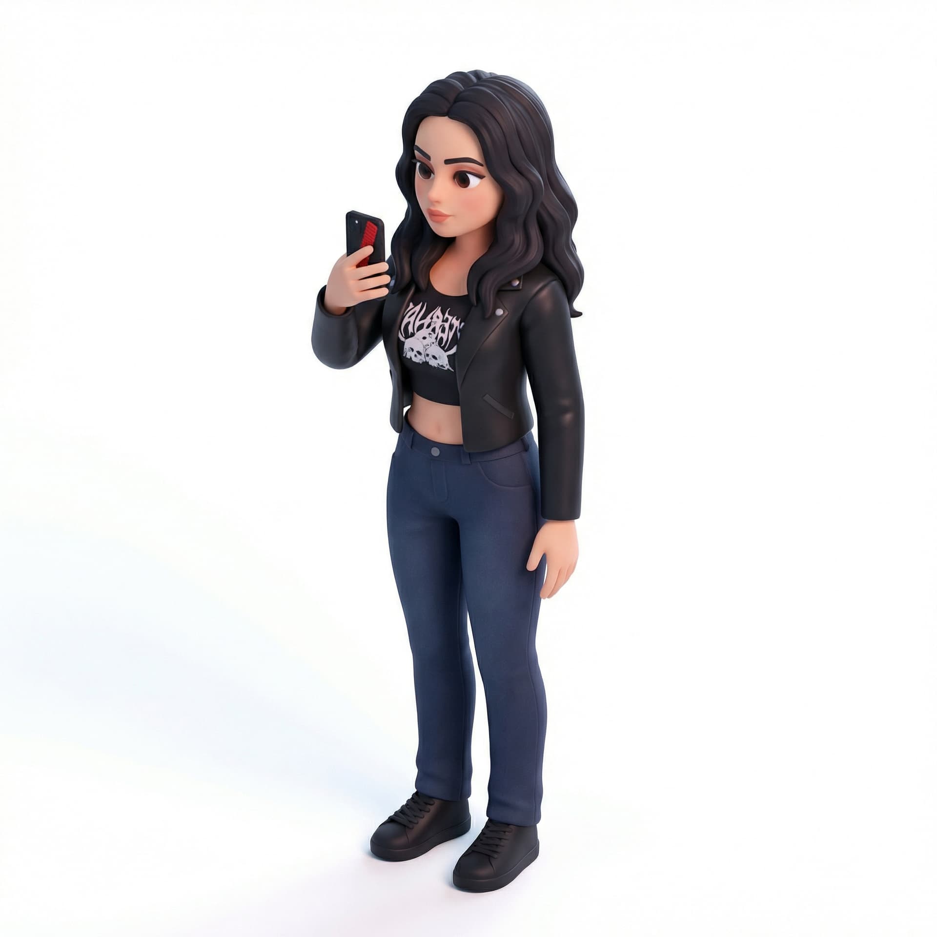 Crie um avatar para essa menina