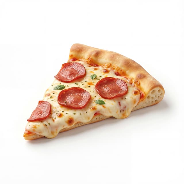 A slice of pizza