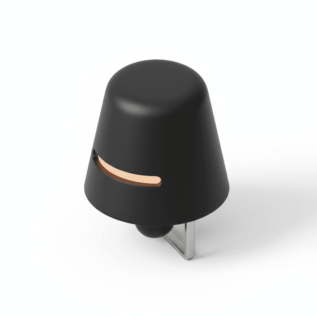 Black Bell Notification inspired by Dieter Rams Braun Design