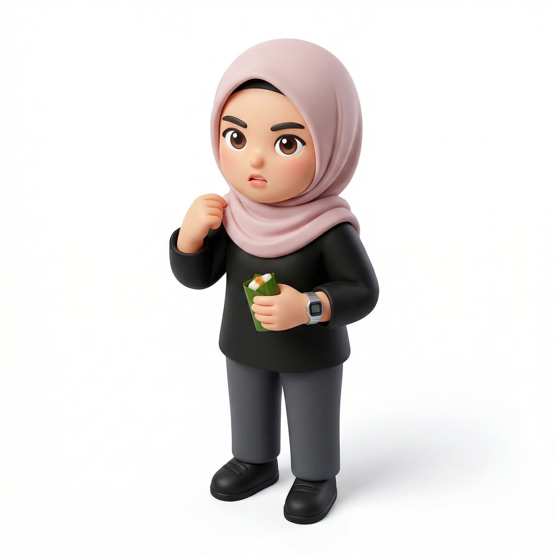 Create chibi 3d icon 