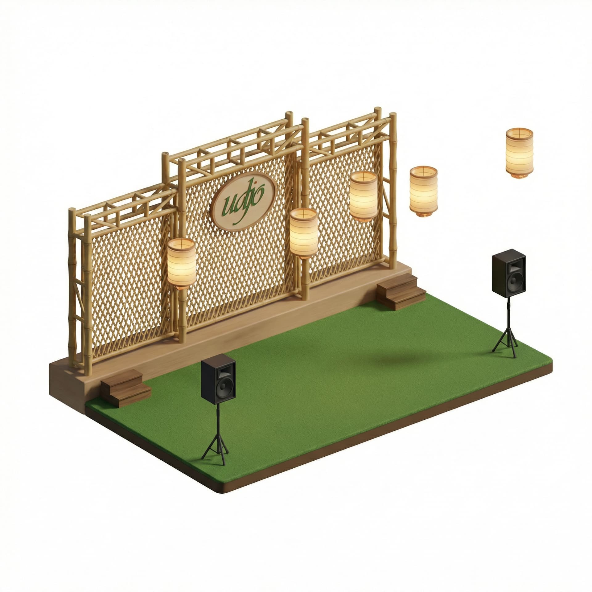 change this image into an icon with candy land style