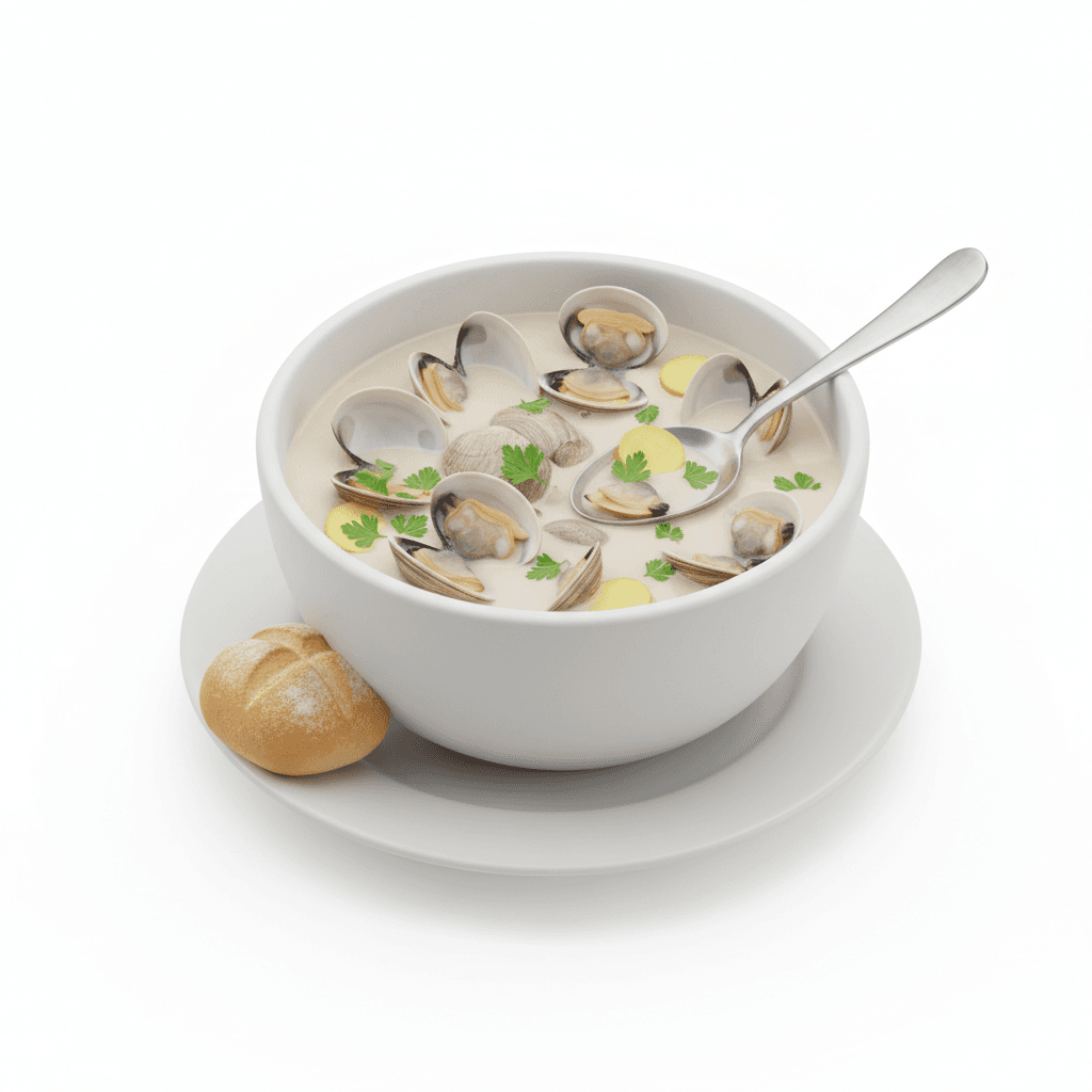 Clam soup