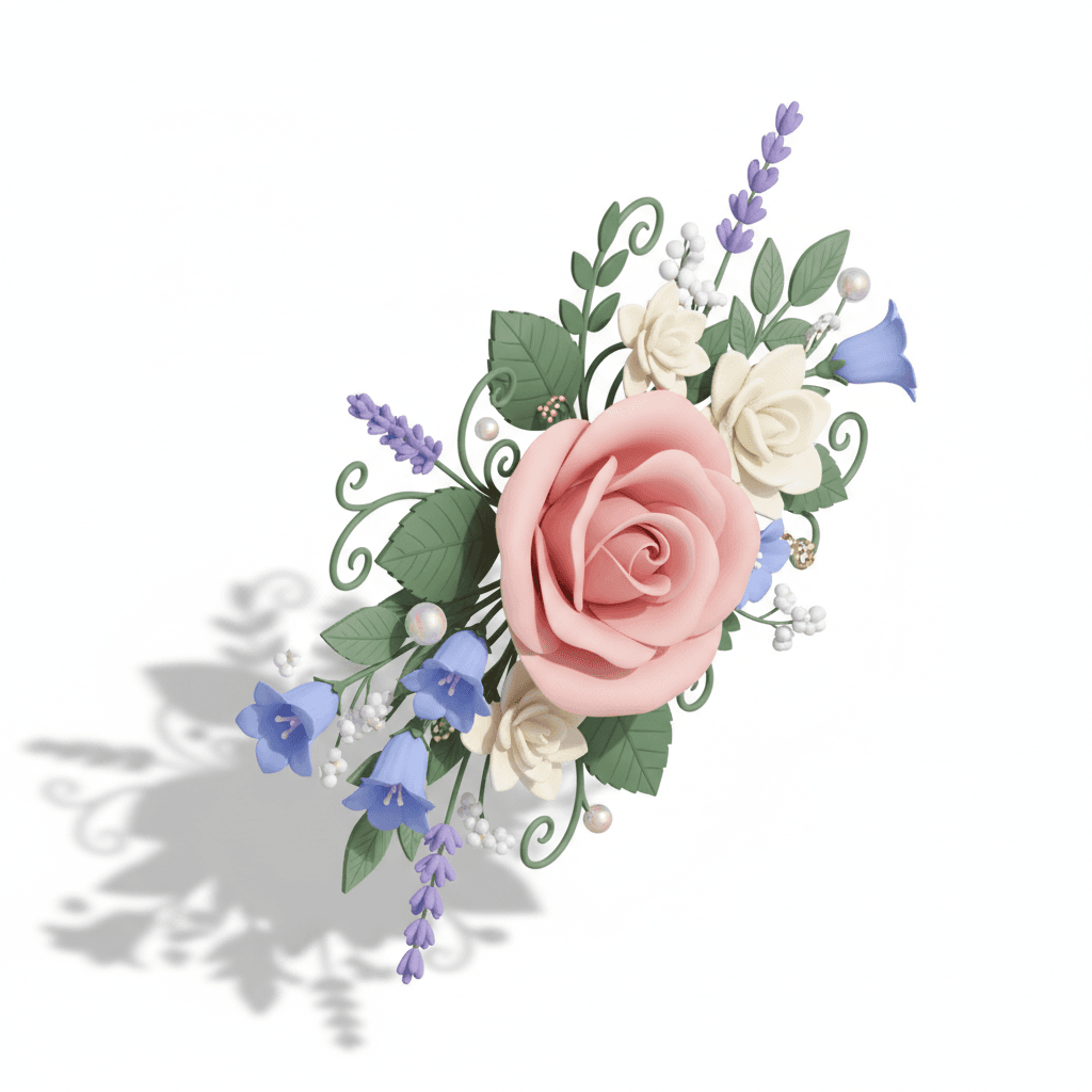 decorative flower accents