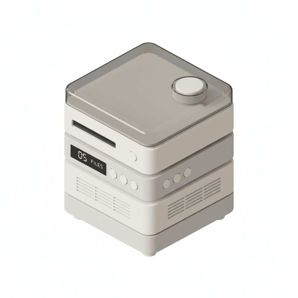 Layer stack inspired by Dieter Rams Braun design
Reflects organized workflow and clean file management.