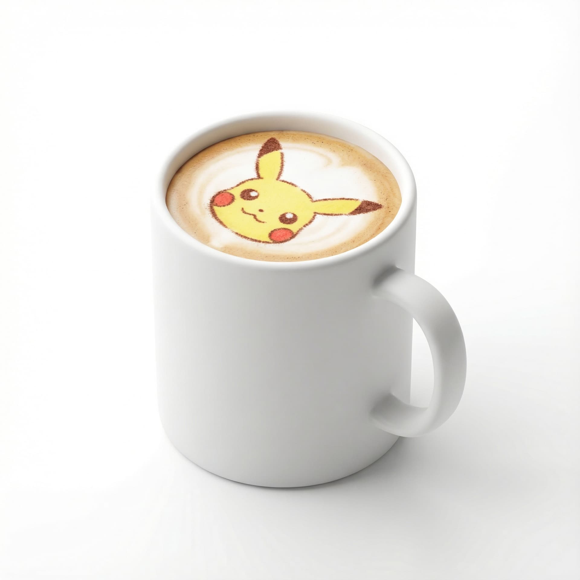 a cup of pikachu charcter