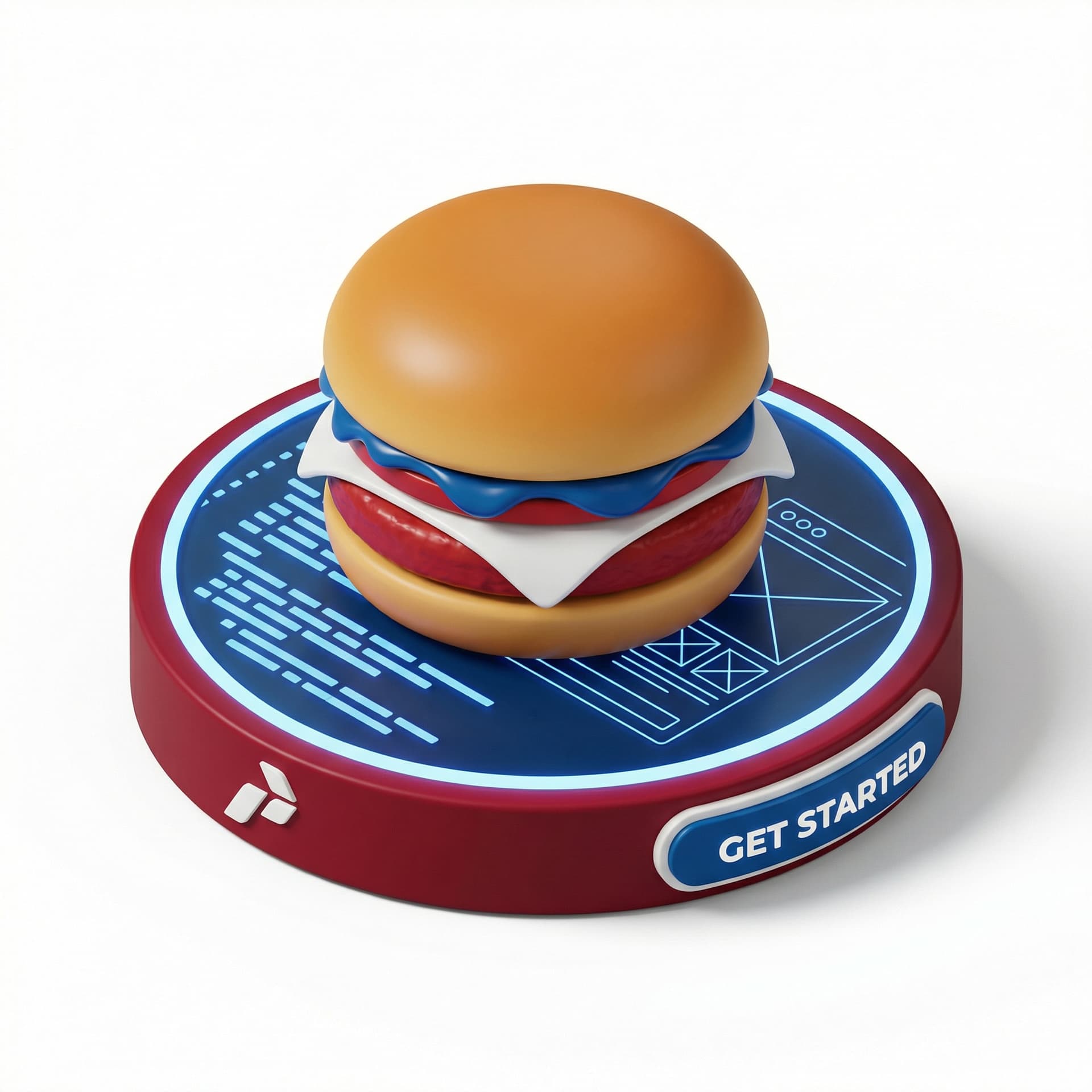 can u create for get started version [there is code and layout design] use pertamina colors