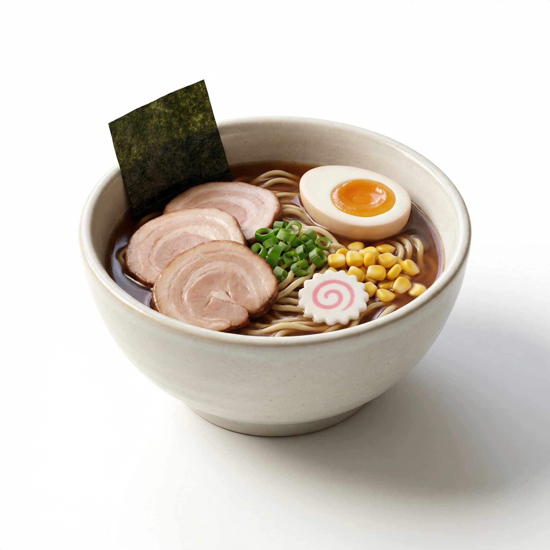 a bowl of ramen