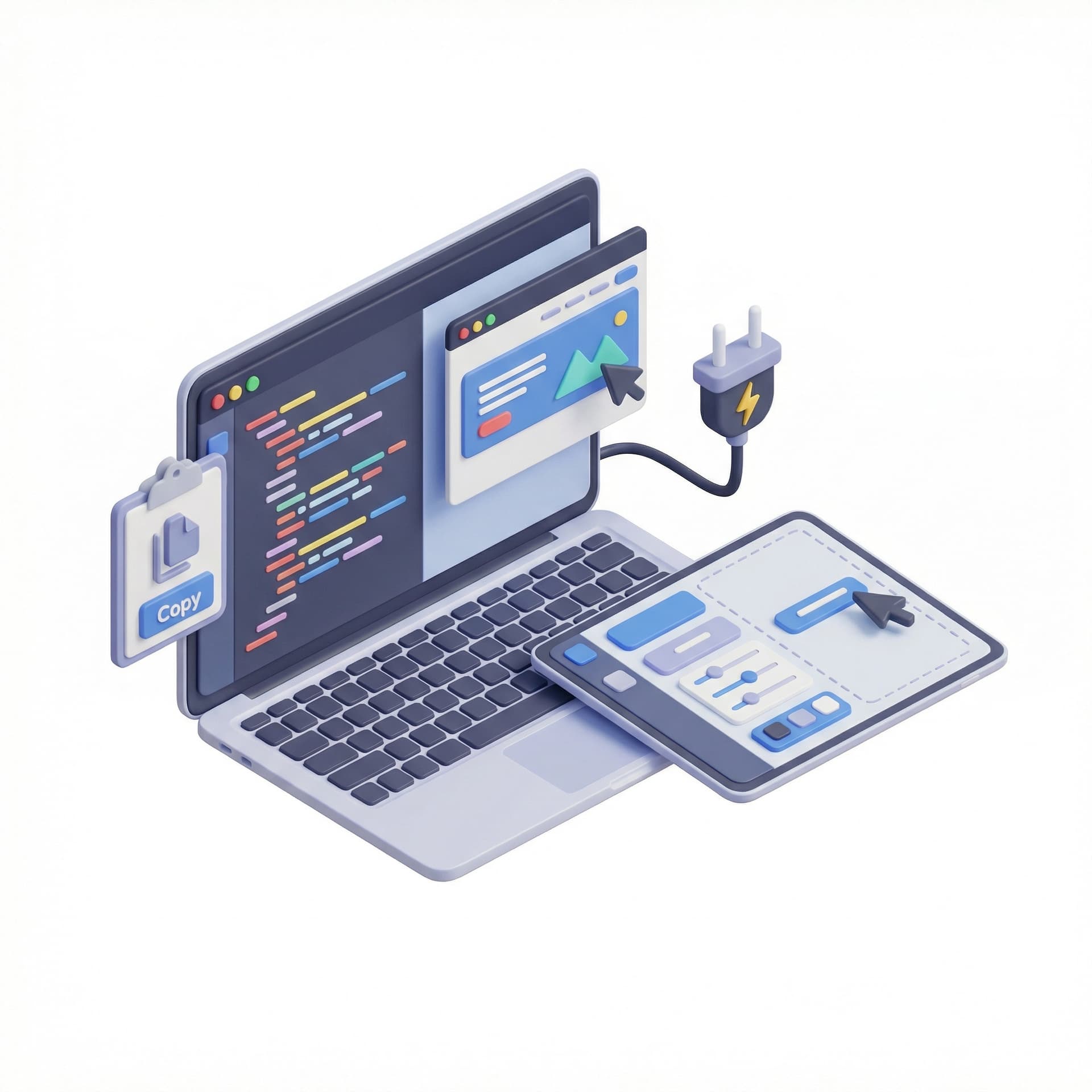 CREATE Interactive code editor with real-time preview. Experiment with components, copy code snippets, and see changes instantly. No setup required.