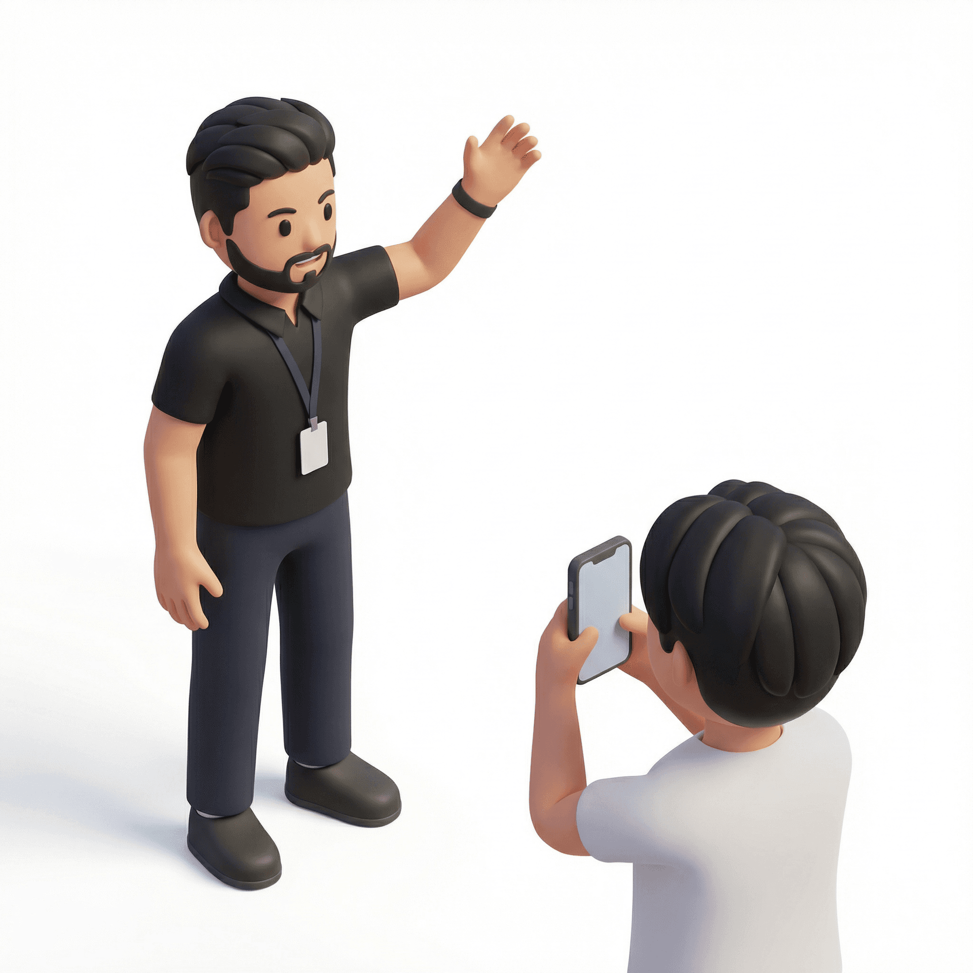 make this photo into a cartoon 