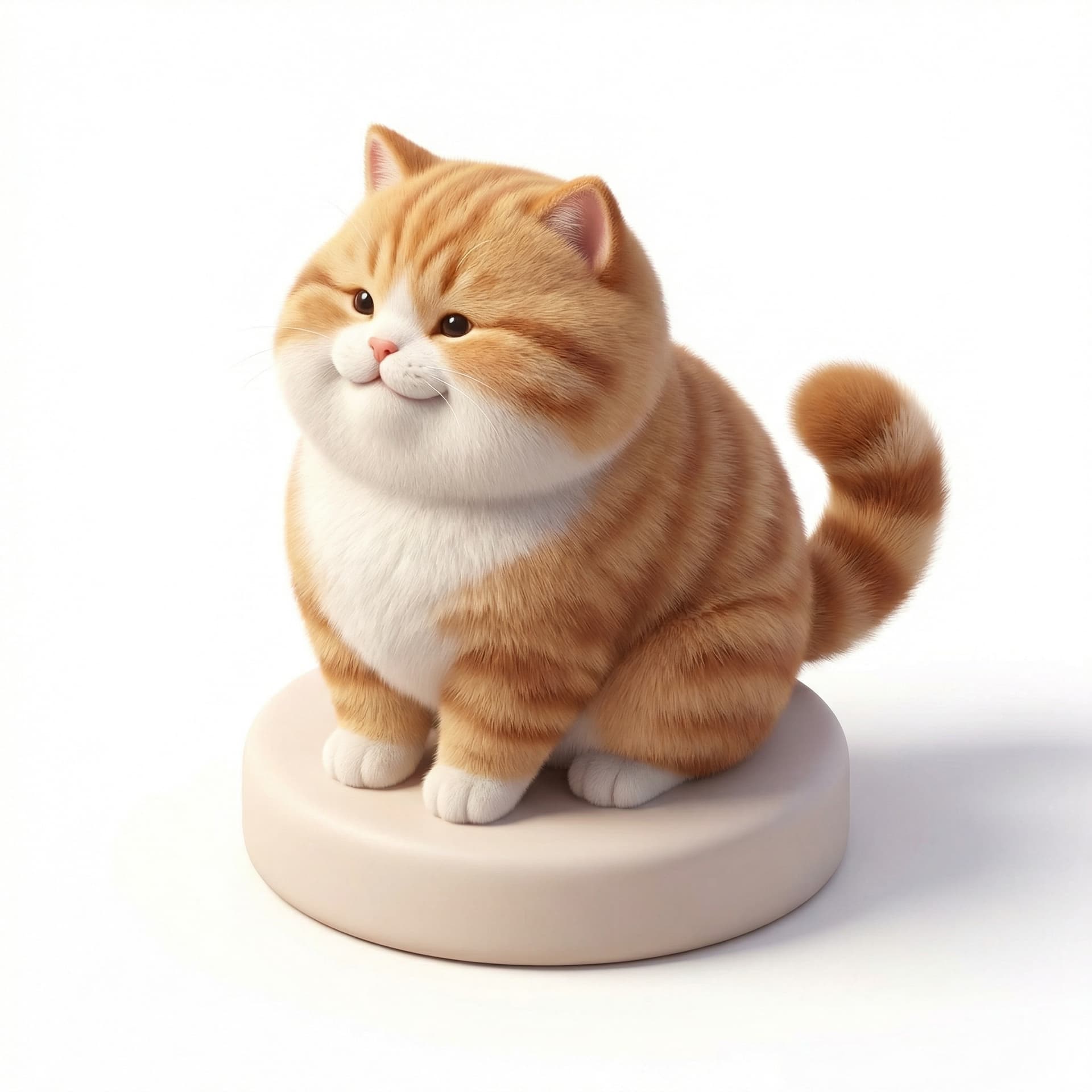 make a super chubby cat