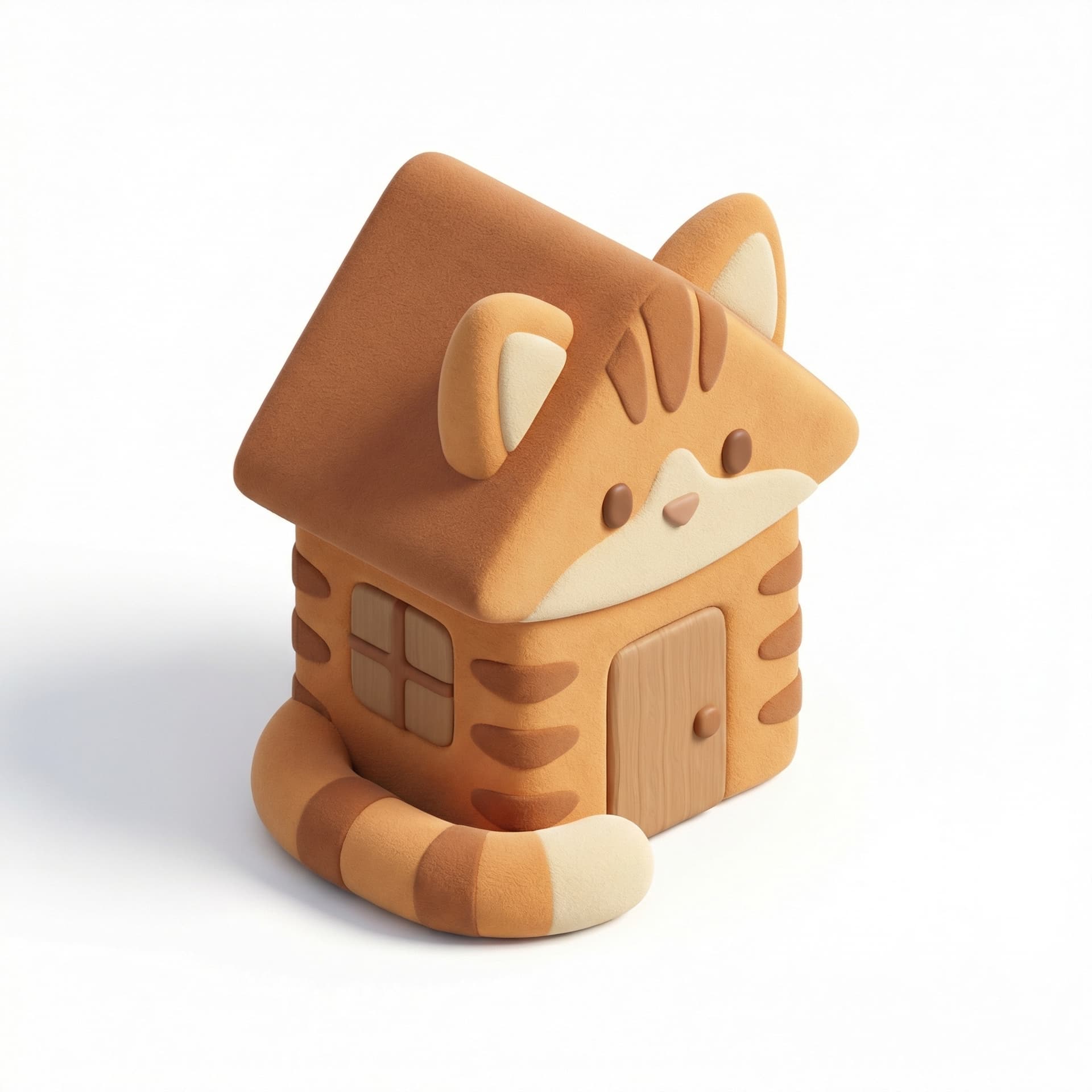 house shape cat