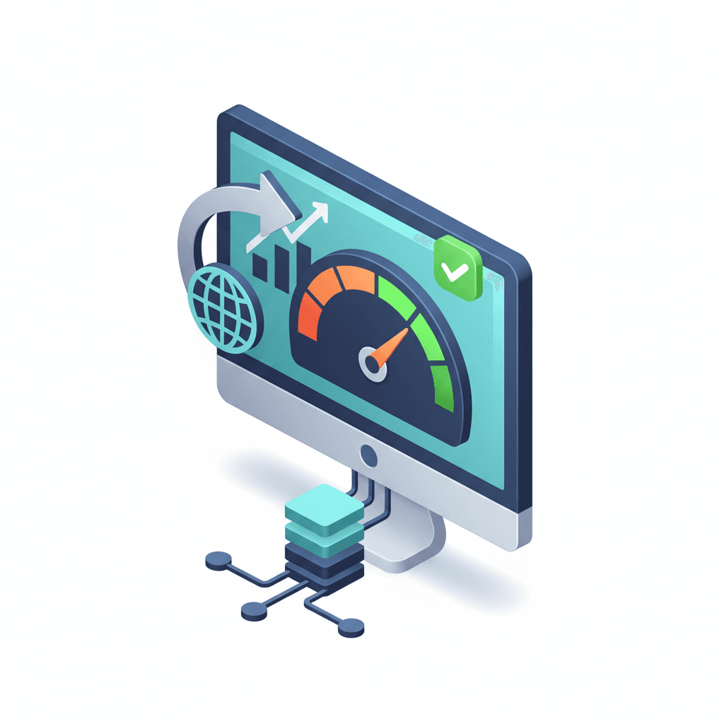 buat icon yang mewakili Performa website