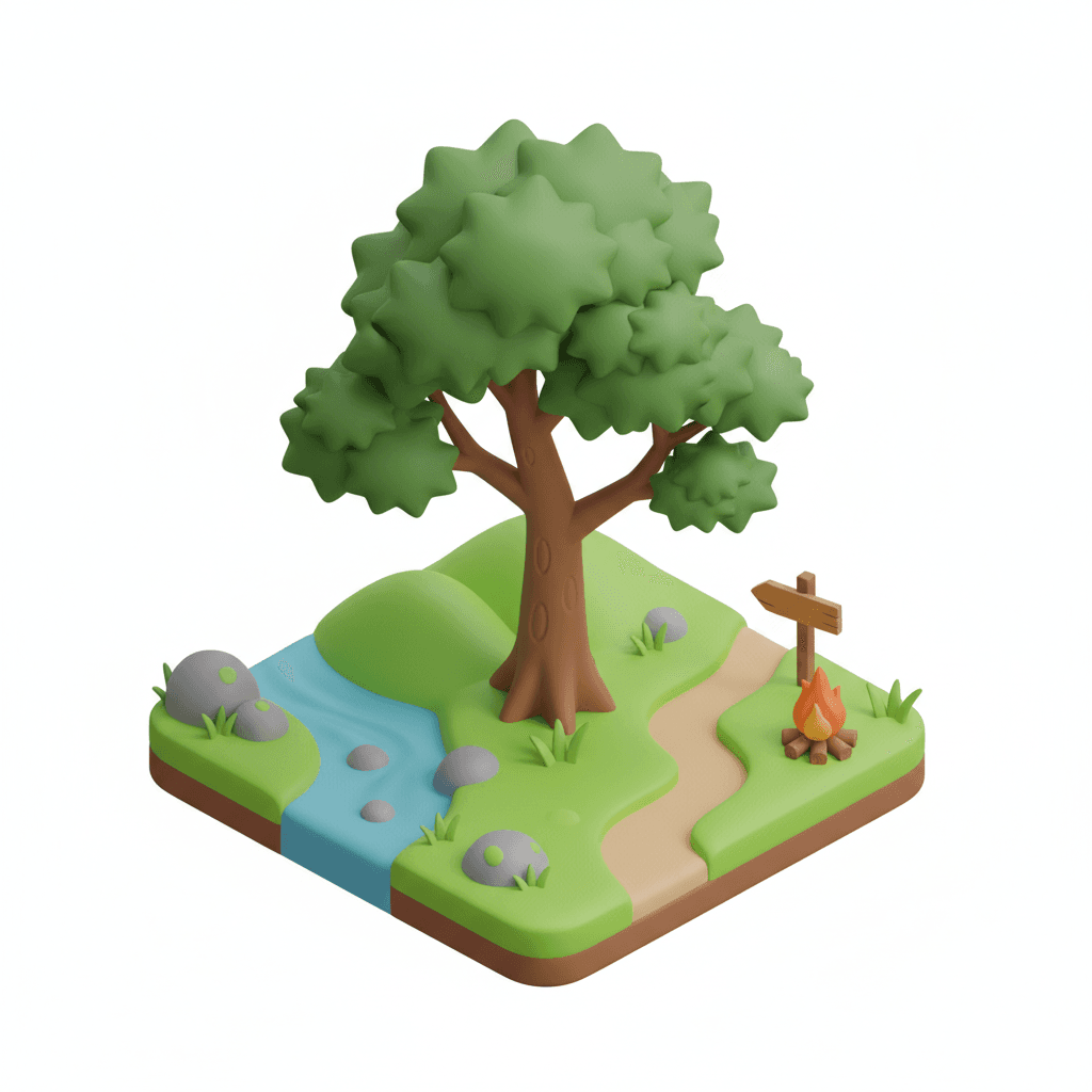 🌳 Nature & Outdoor Areas