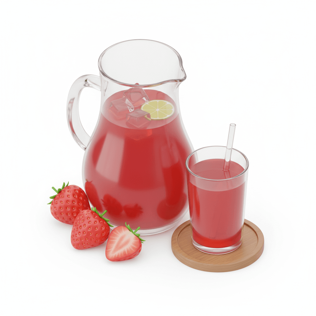 Strawberry juice