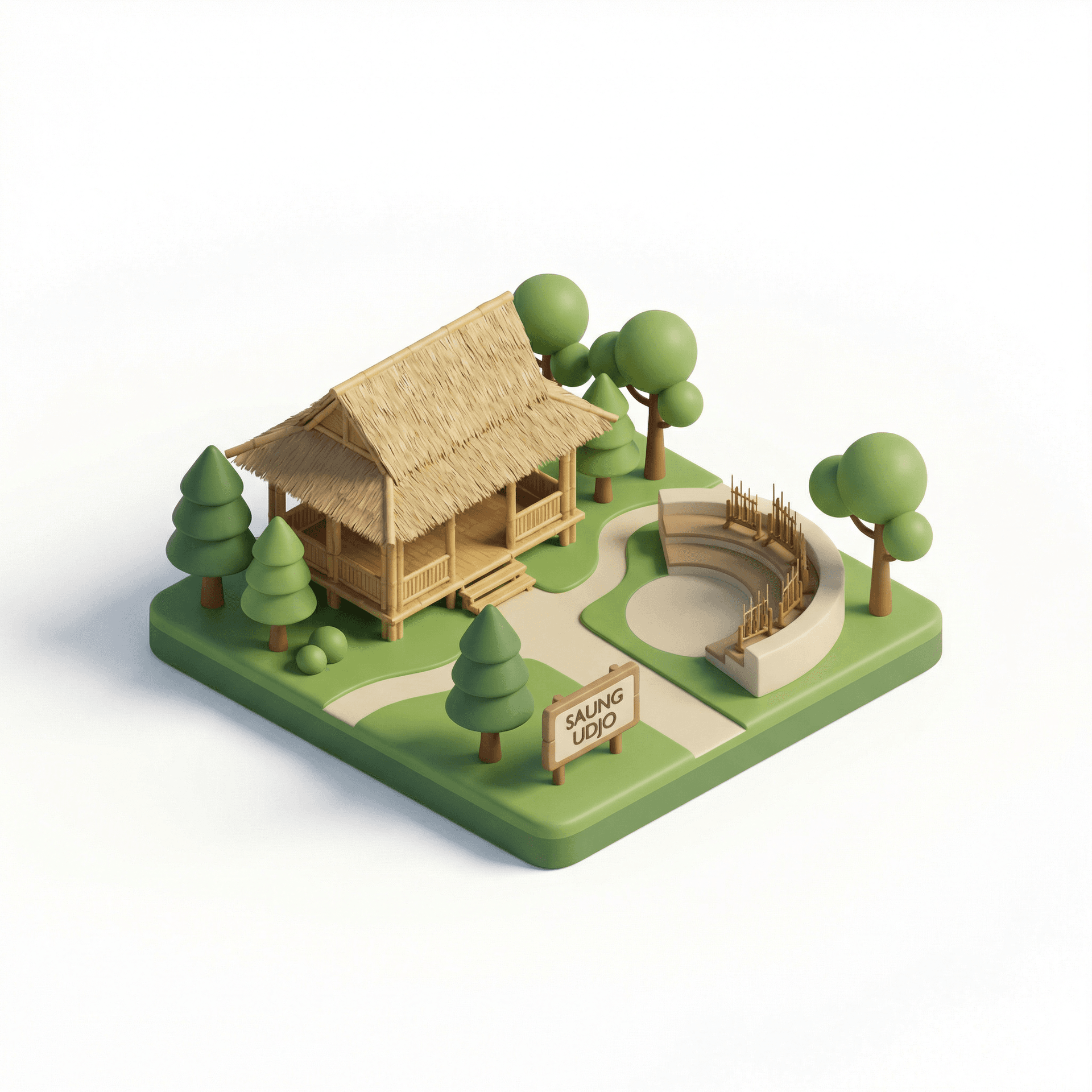 bikin peta saung udjo bandung