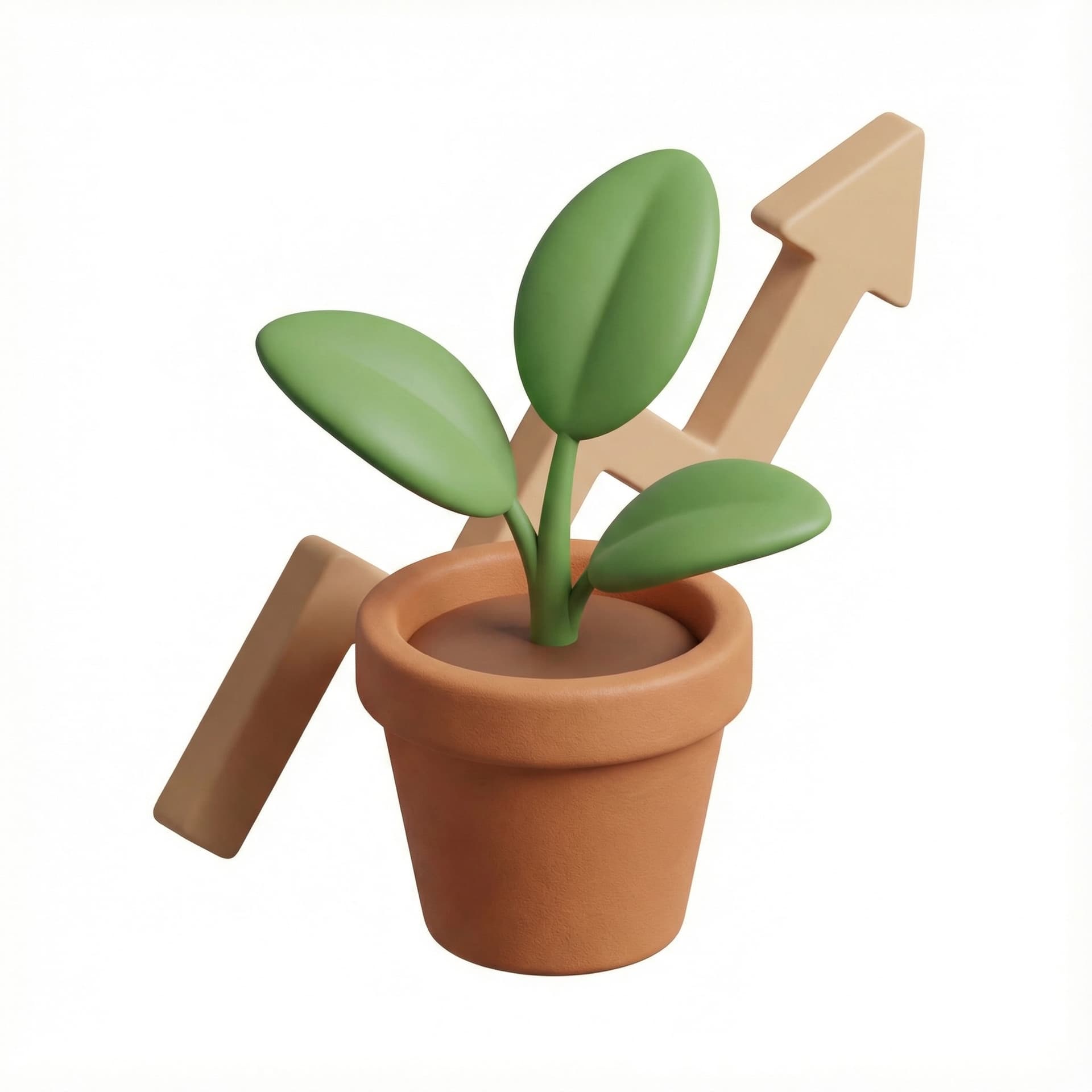 A friendly icon that represent "growth"