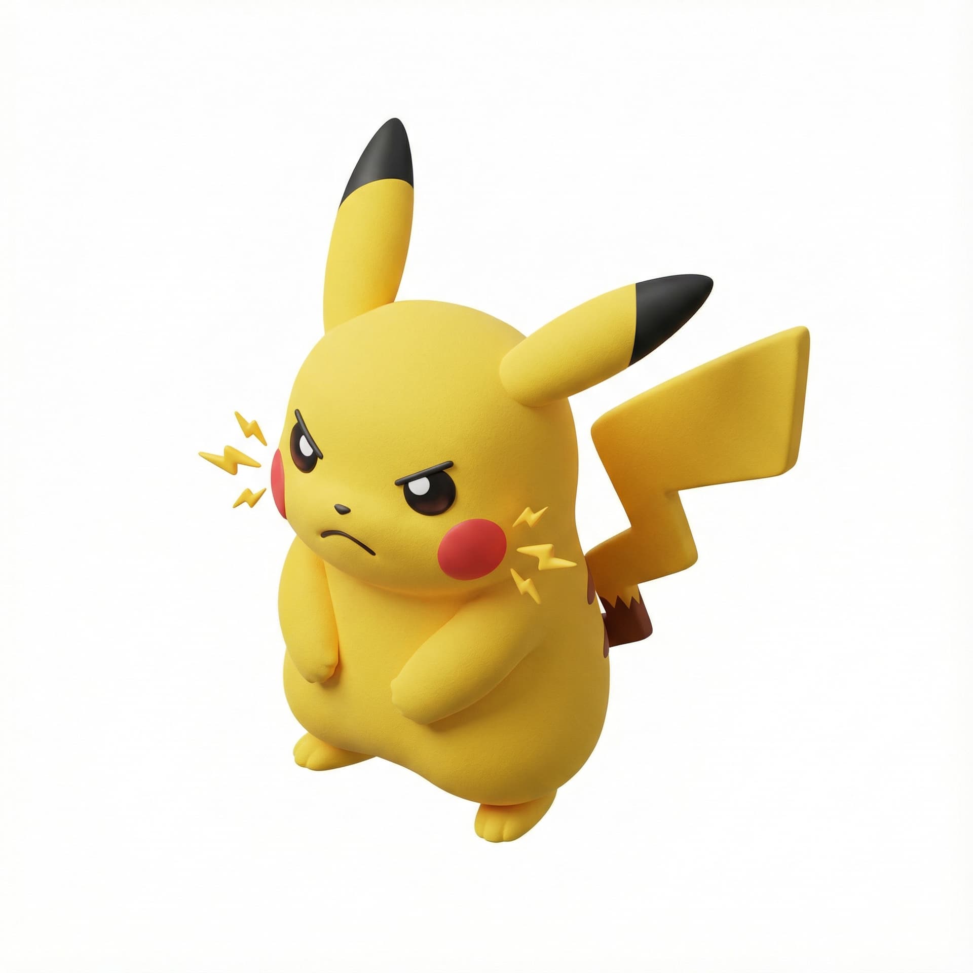pikachu angry