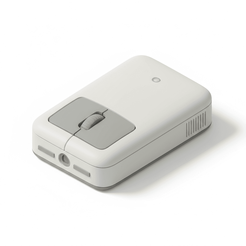 Mouse or cursor inspired by Dieter Rams Braun design