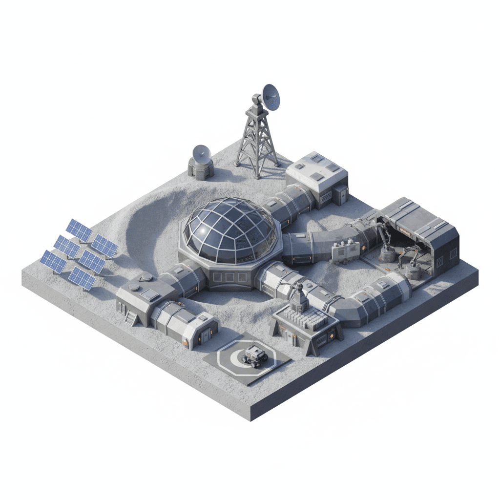 Lunar Infrastructure Technologies