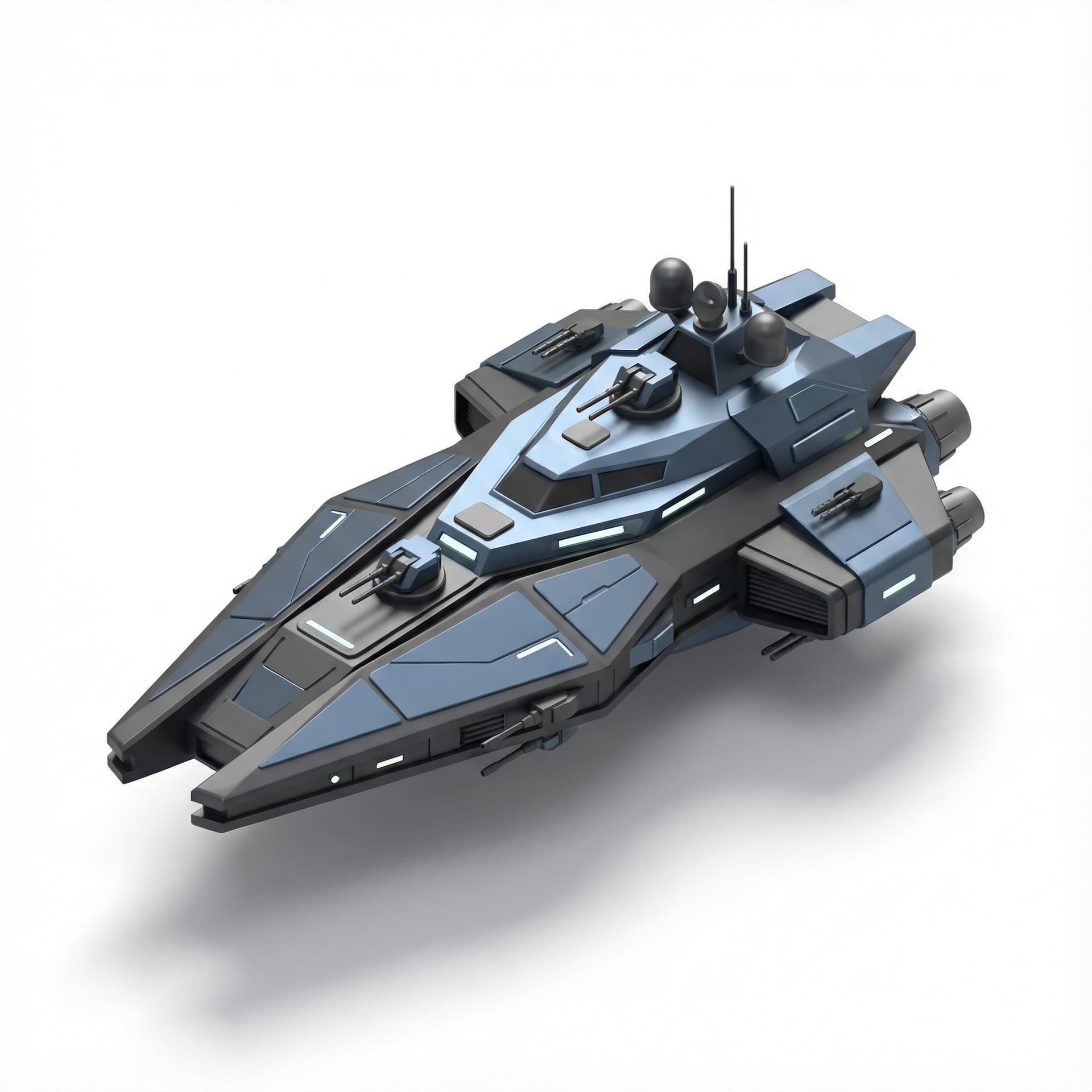 kapal luar angkasa destroyer untuk cursor website saya