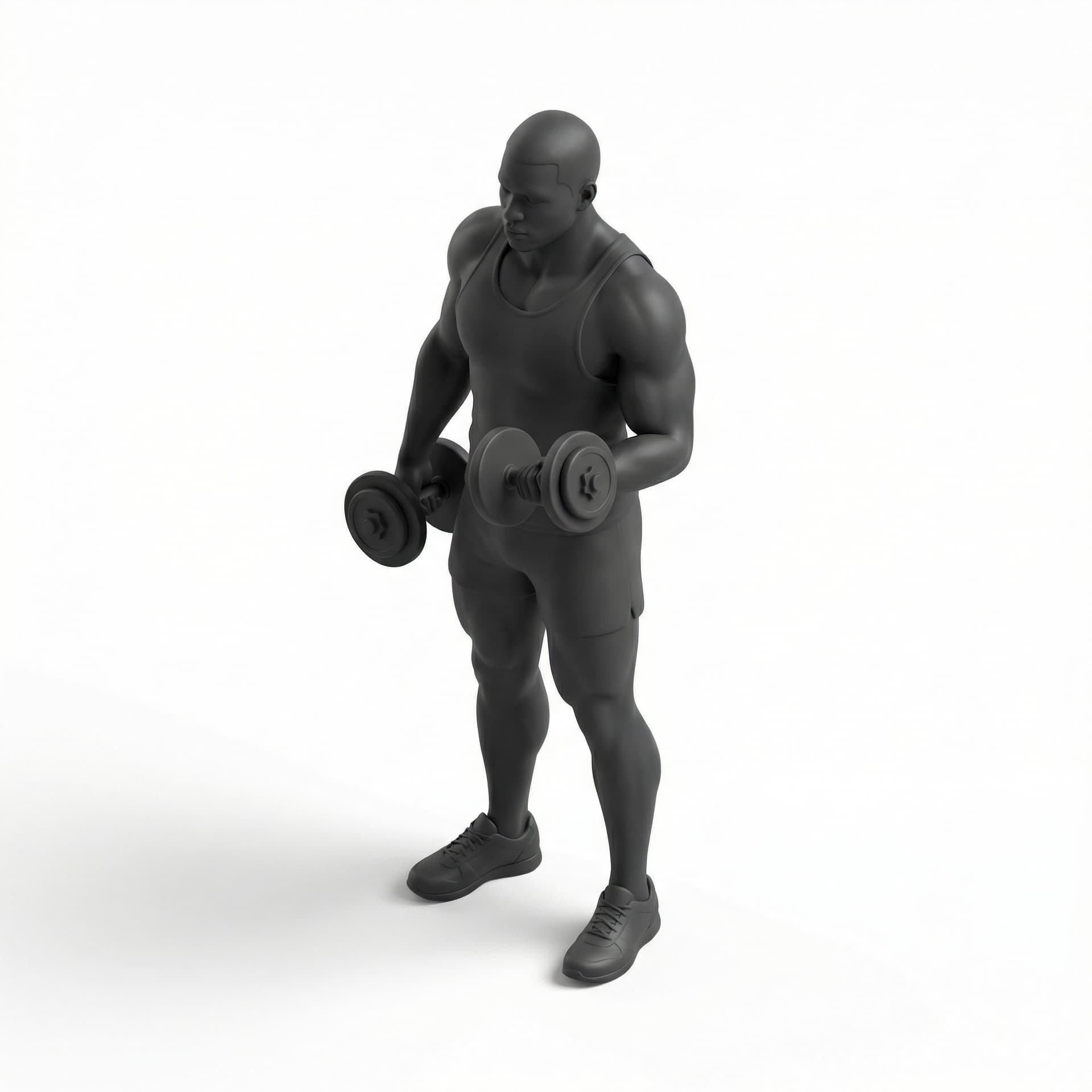 Buat orang kulit hitam body builder