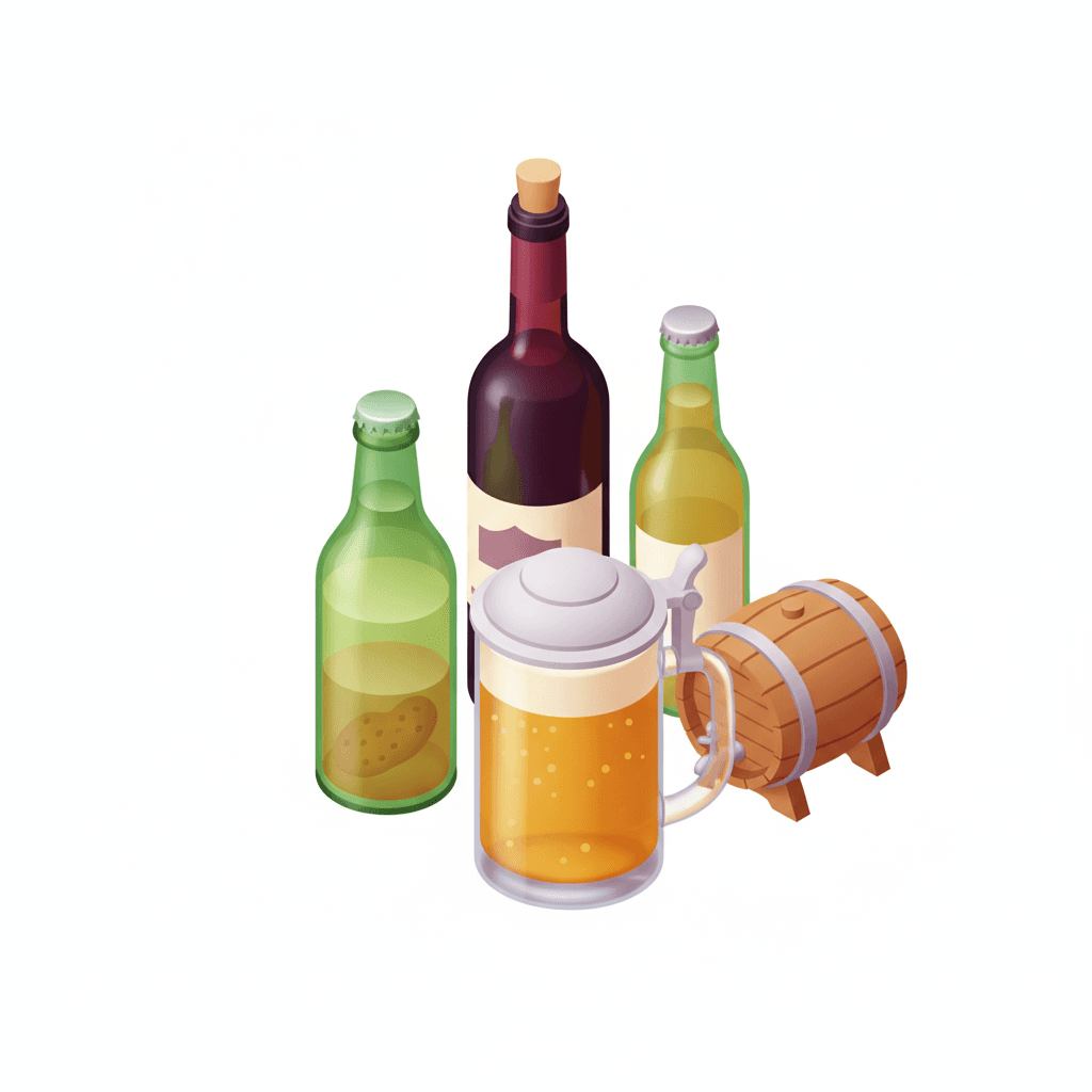 🍺 Fermented Drinks (Non-Alcohol + Alcohol)