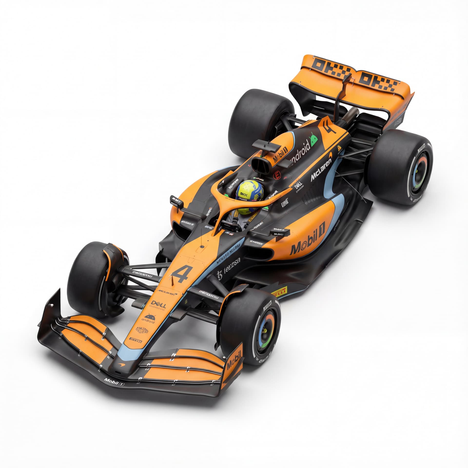 mobil f1 mclaren Lando Norris