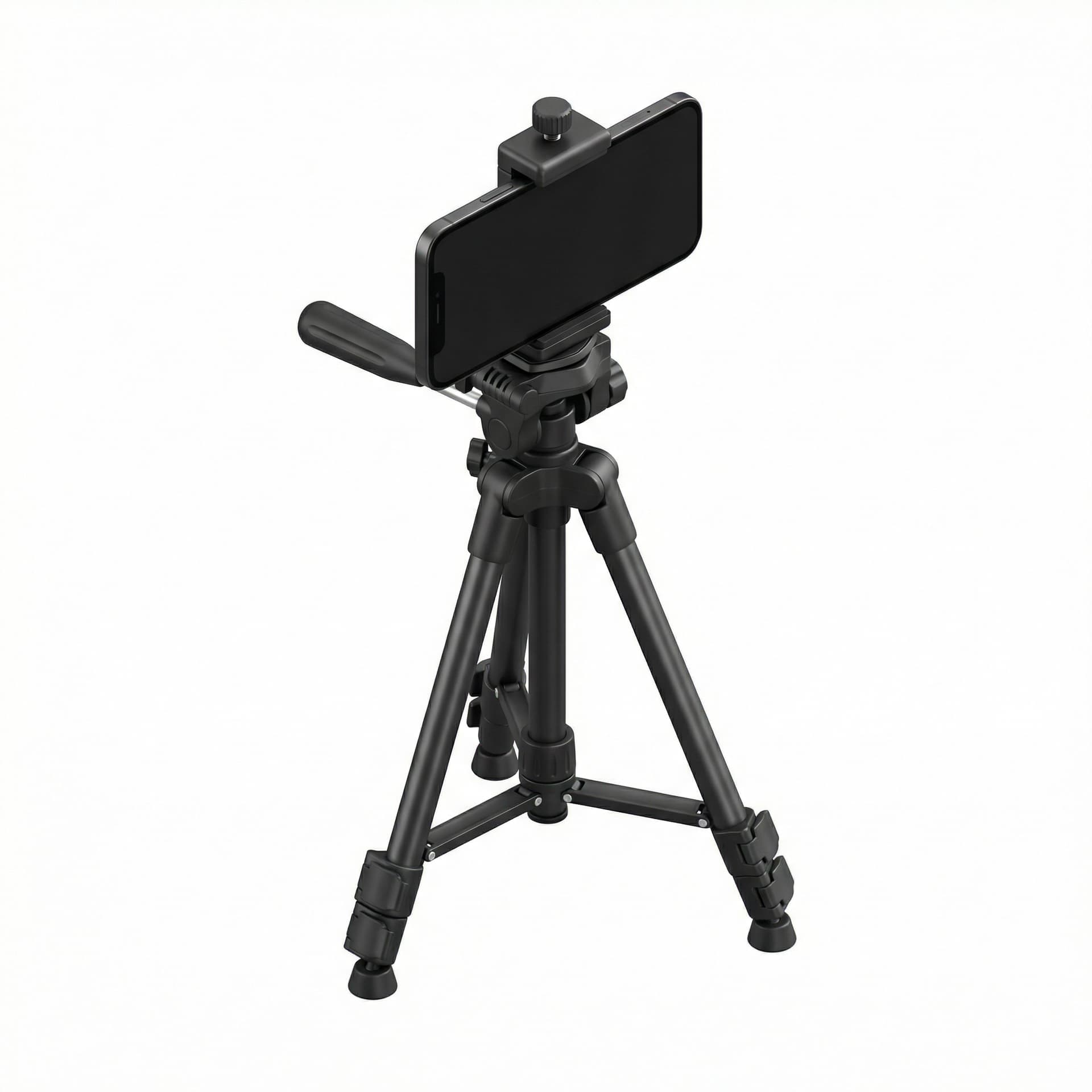 tripod dengan handphone