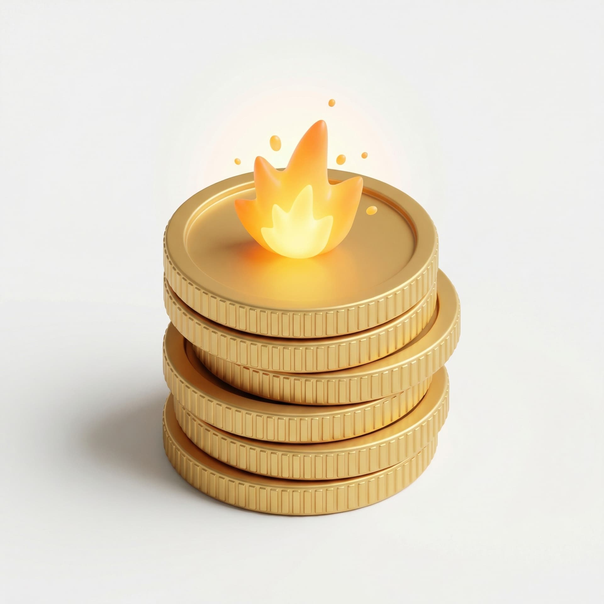Coin stack plus spark