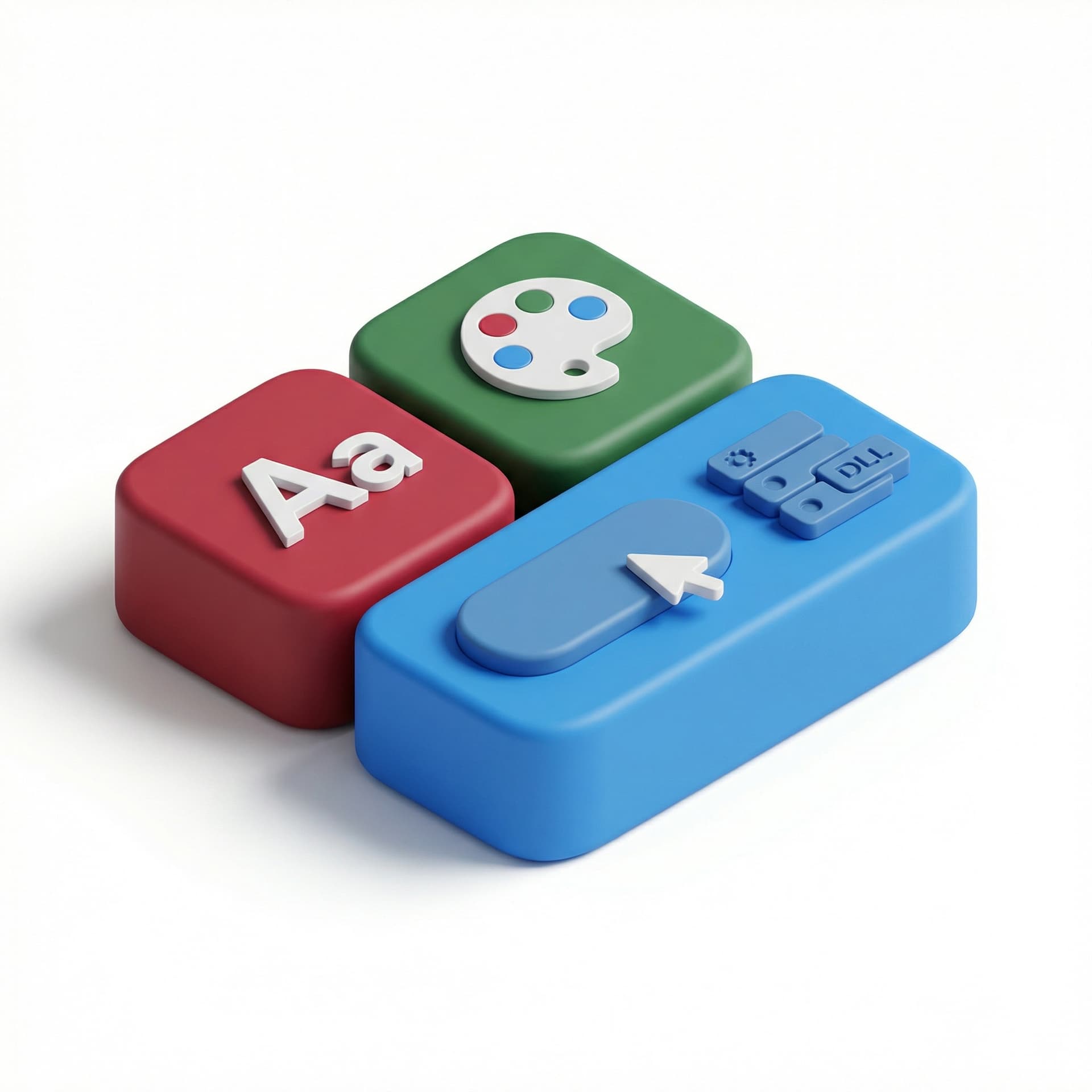 create design tokens typography, colors,  and components(button dll) using pertamina color