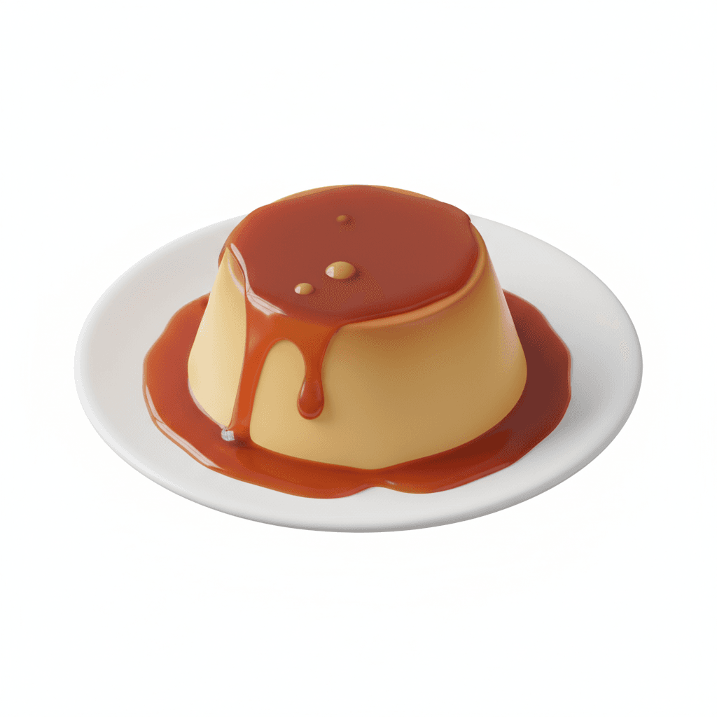 Caramel custard