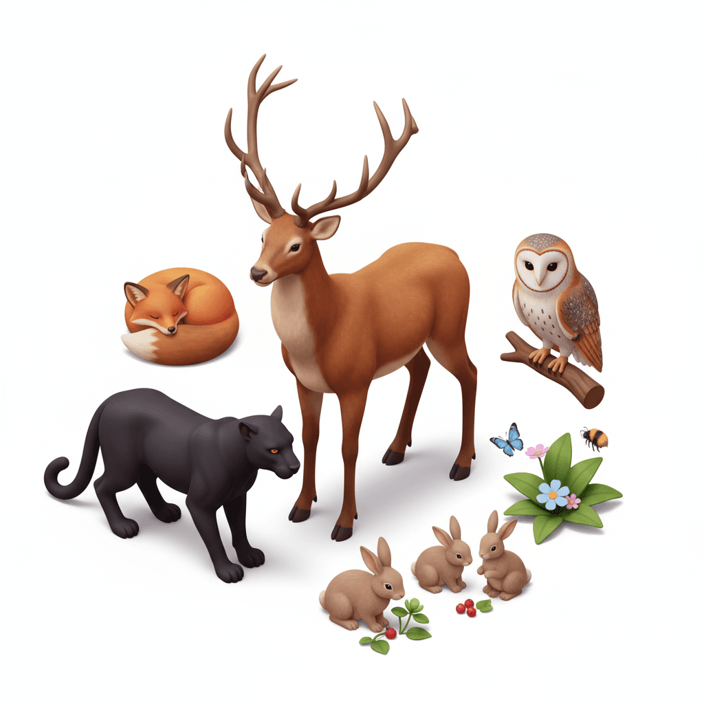 🦌 Wildlife & Other Animals