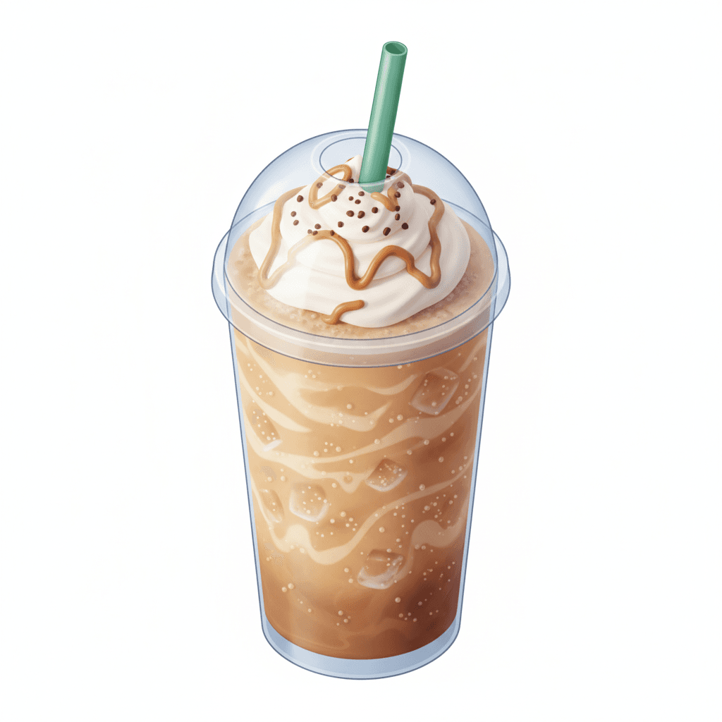 Ice blended coffee