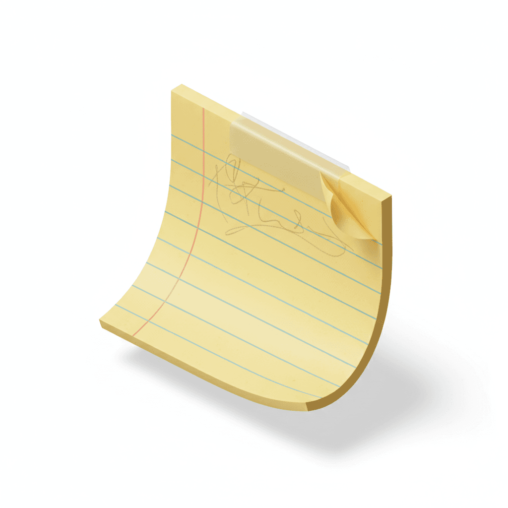 Sticky note