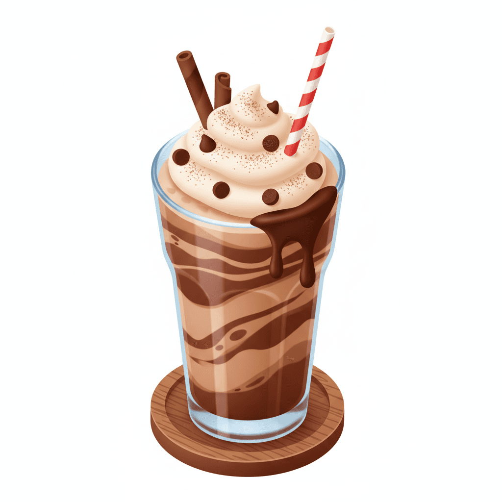 Mocha milkshake