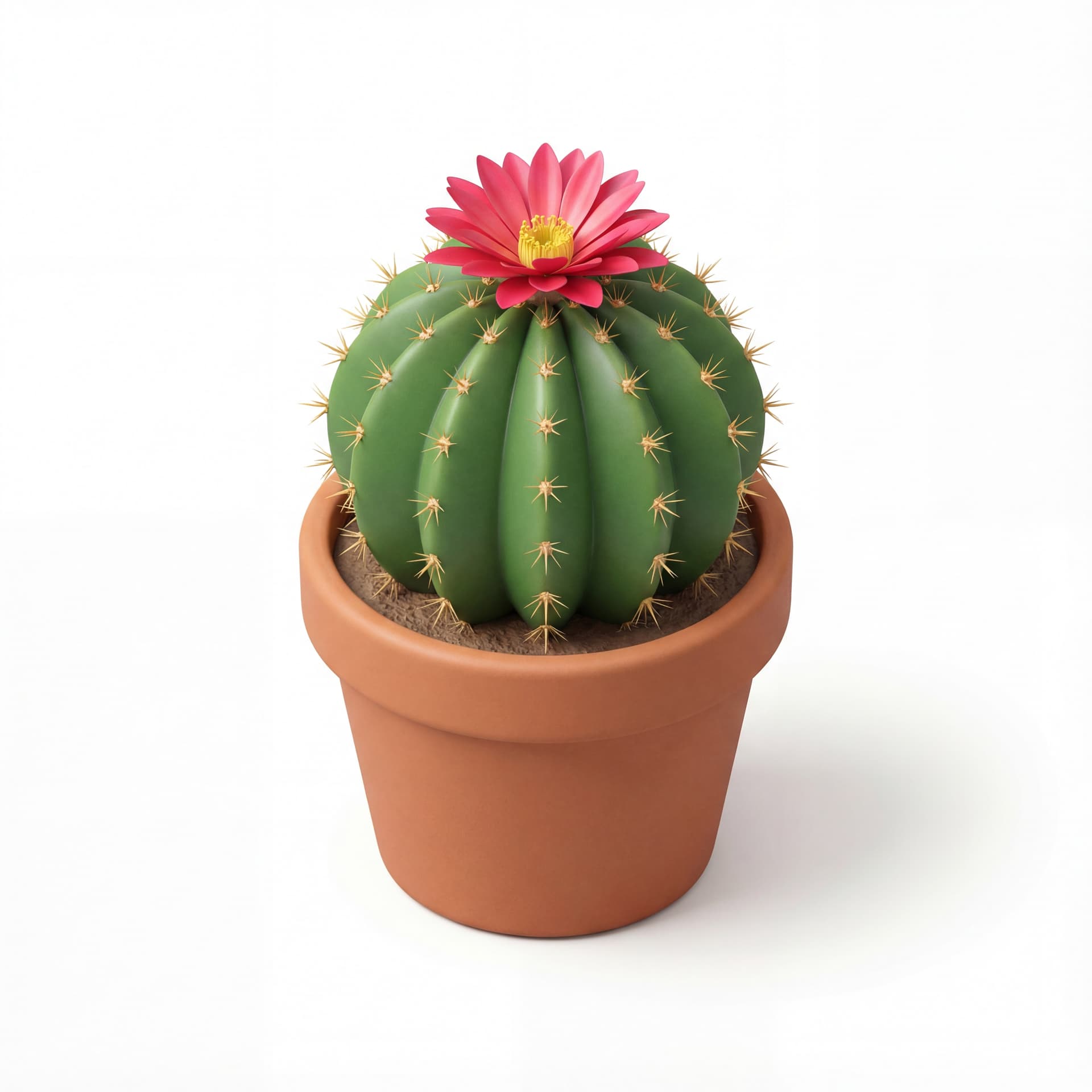 A cactus with flower
