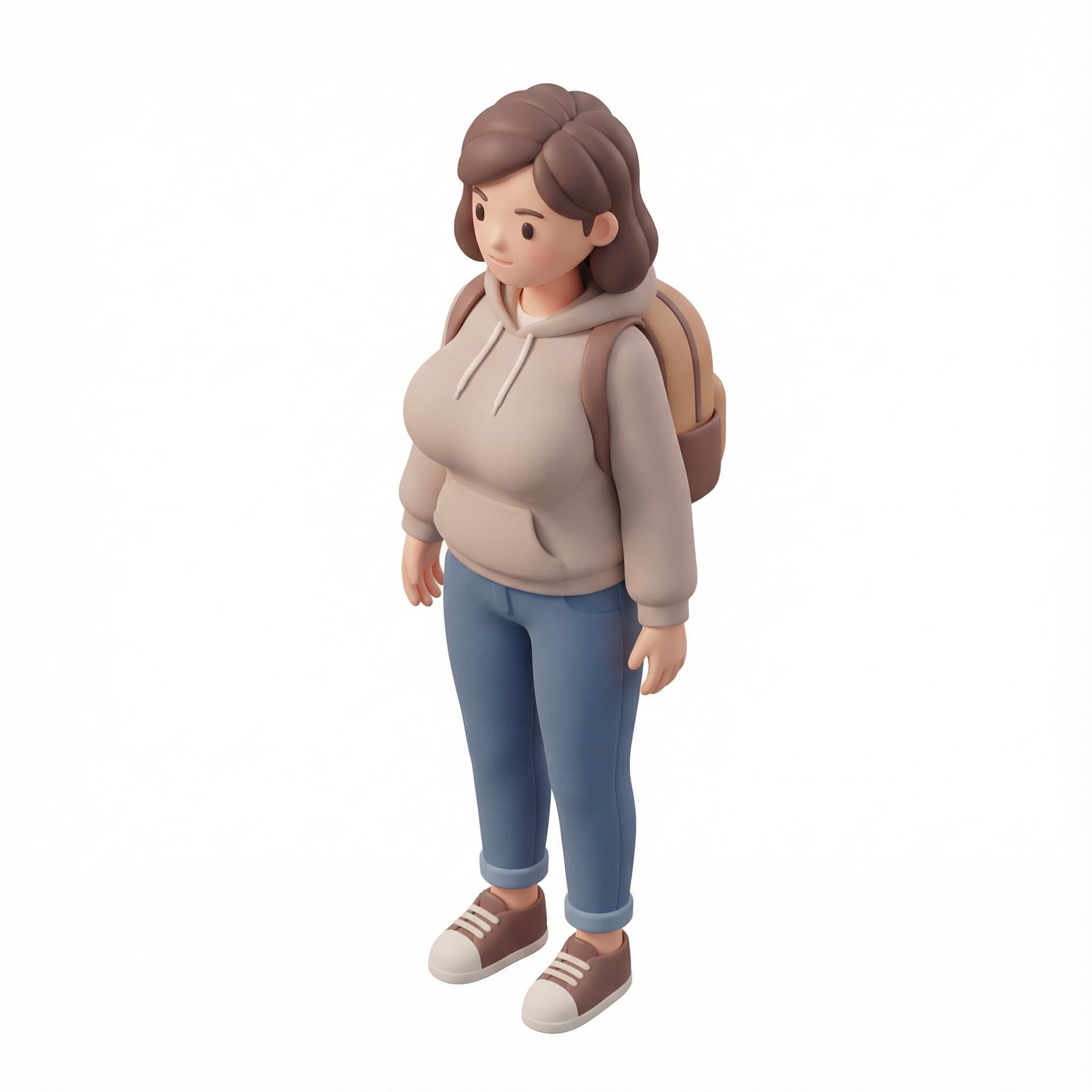 a 20 aged girl with big breasts