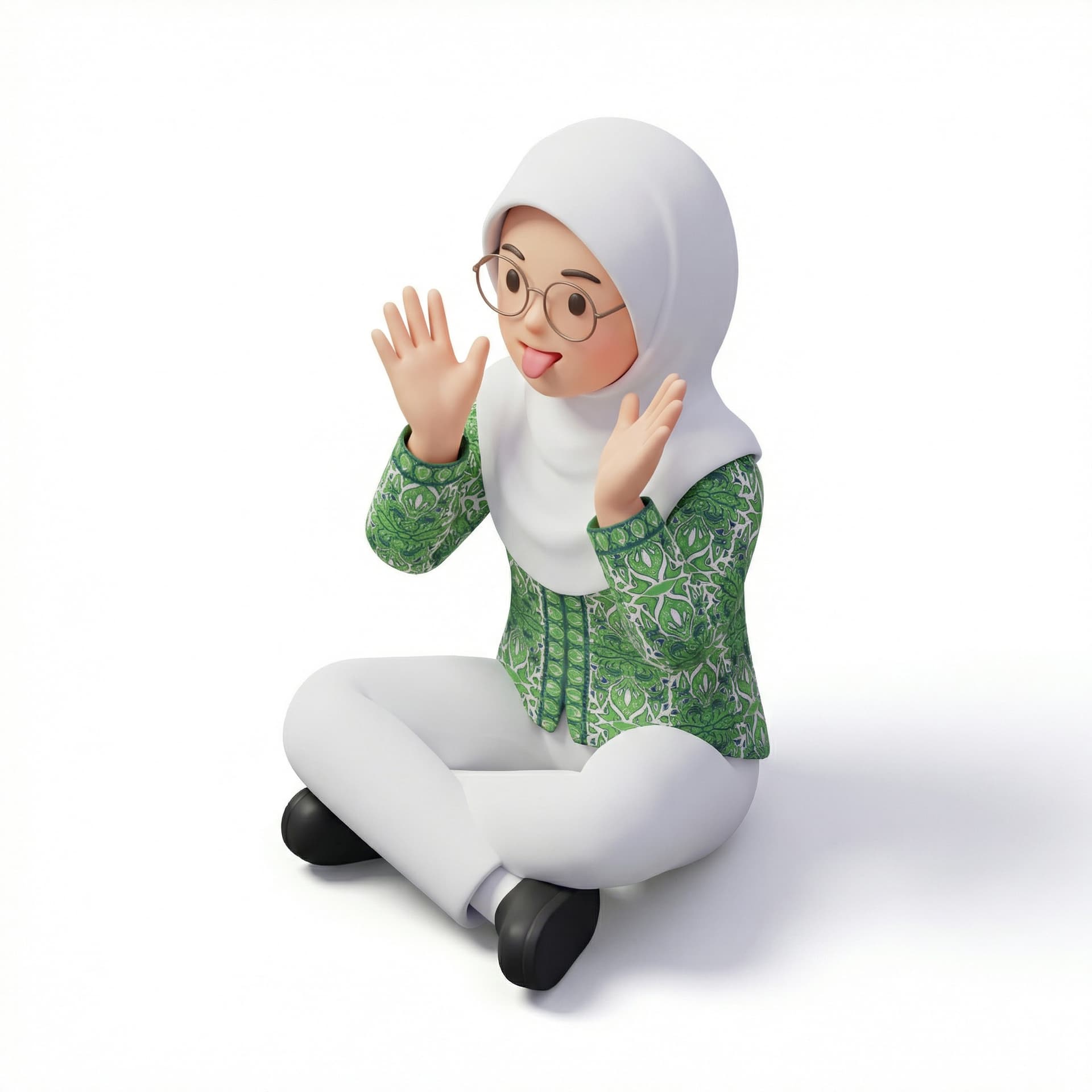 recreate all of the people here with cute chibi style, don't change any object and make sure all of the people included