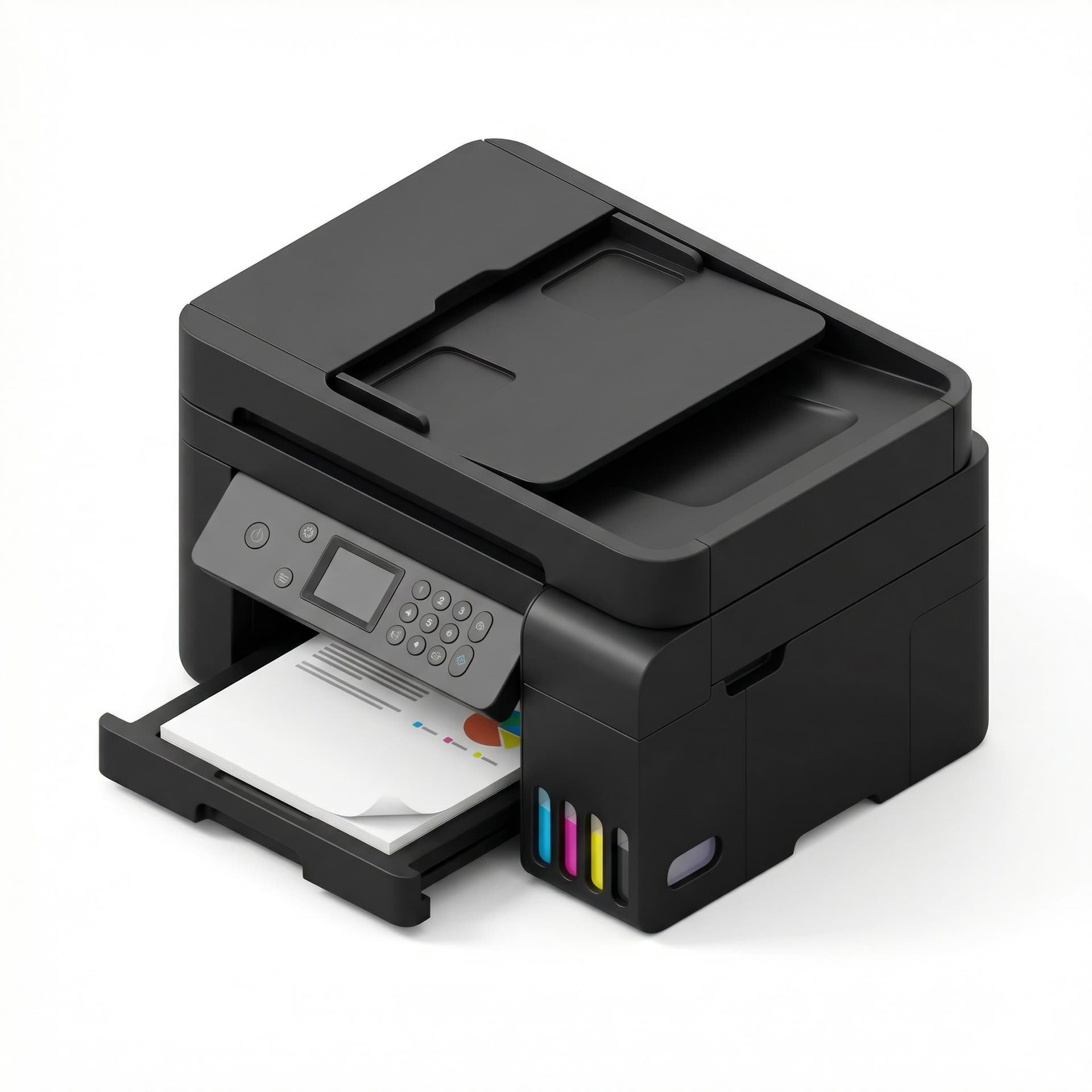 Printer warna hitam