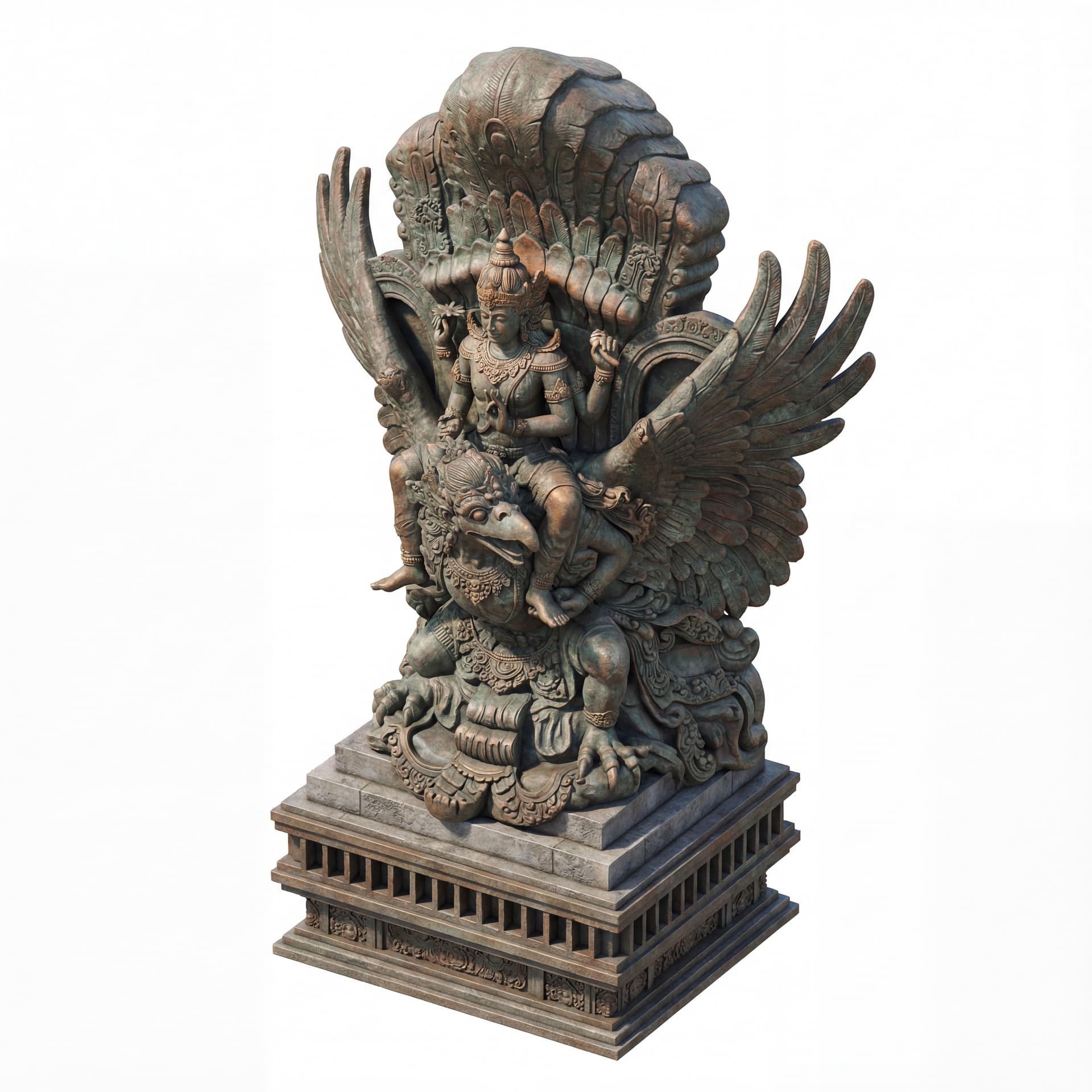 garuda statue bali indonesia