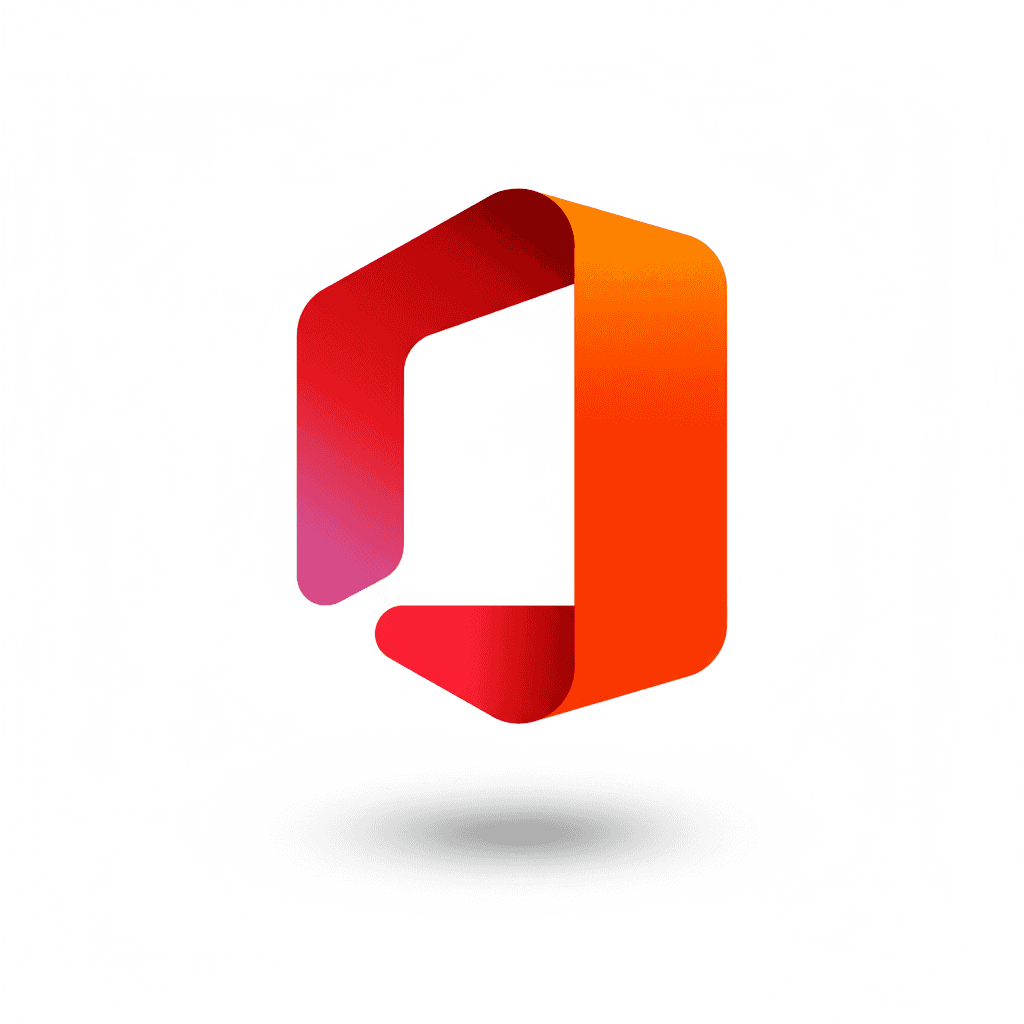 3d kan logo microsoft office ini