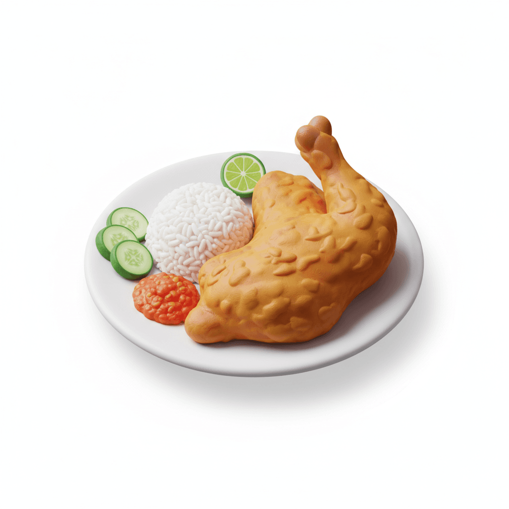 ayam penyet