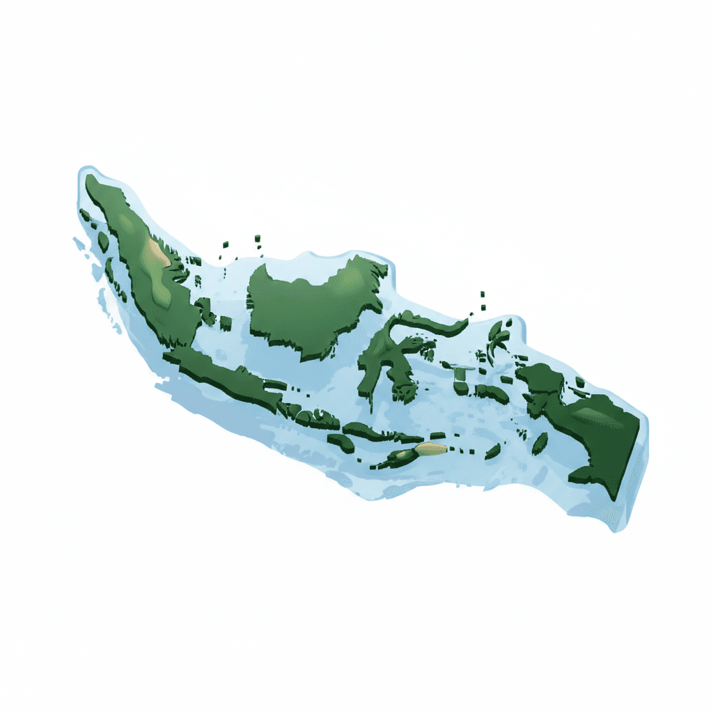 peta Indonesia