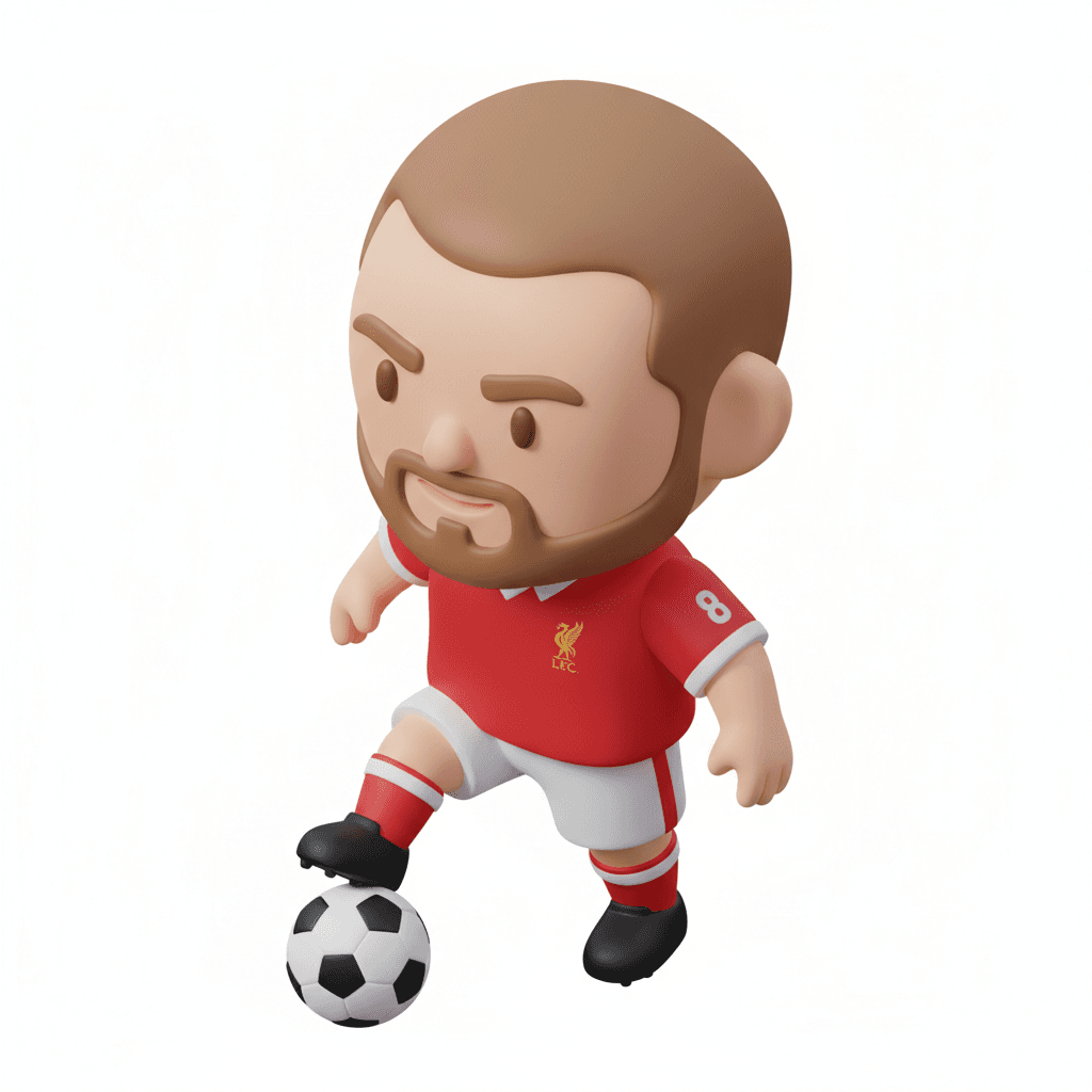 Create chibi character of steven gerrard