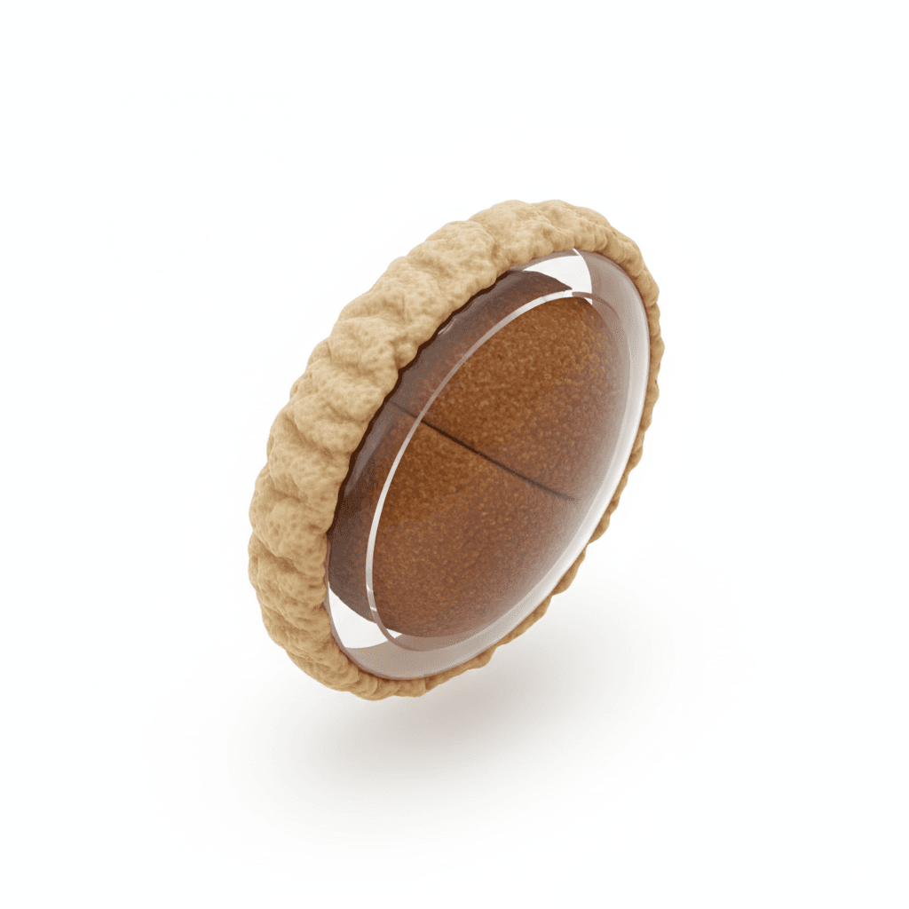 Telur Ascariasis Lumbricoides punya tiga lapis dengan lapisan dinding bergelombang 