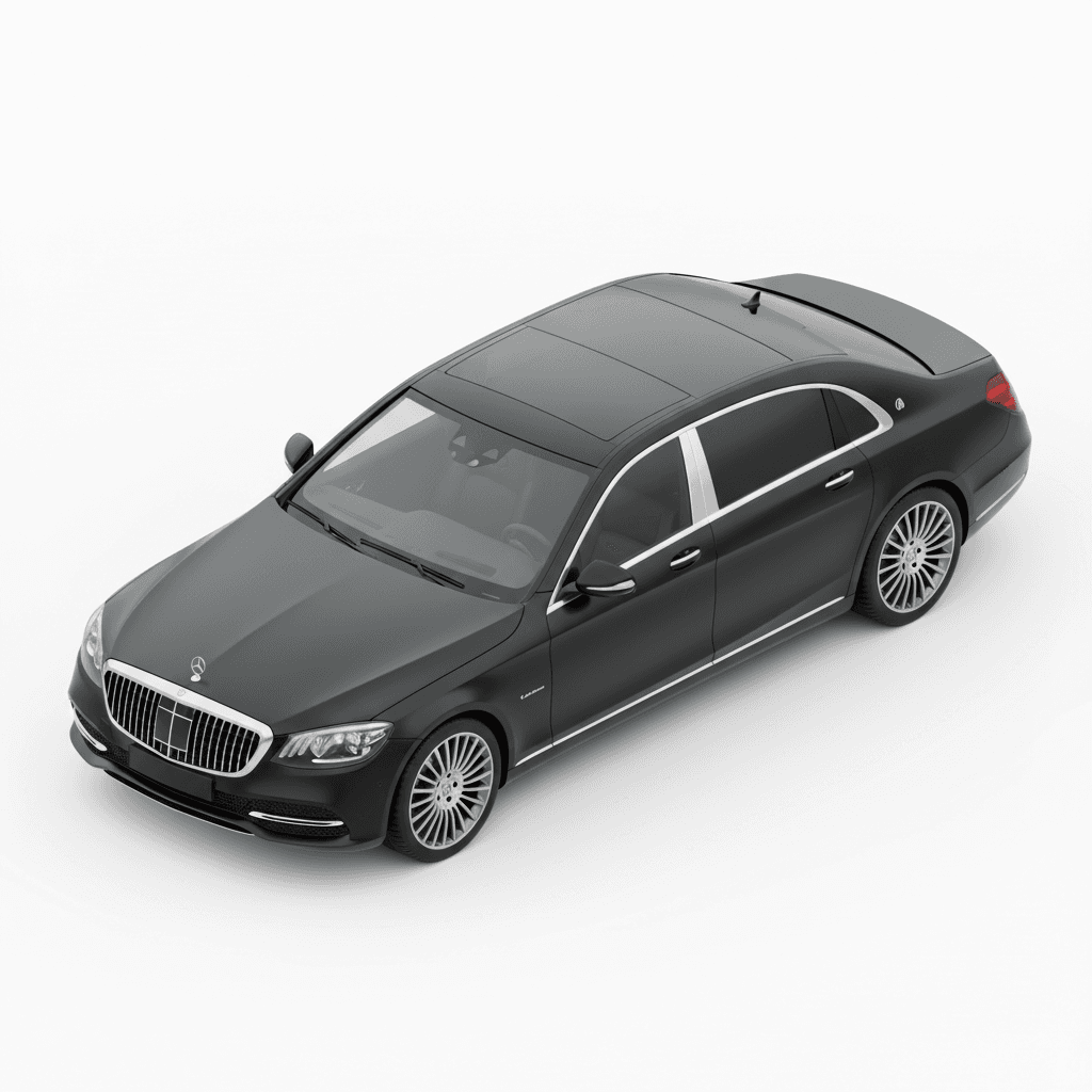 Mercedes-Mayback S-Class black