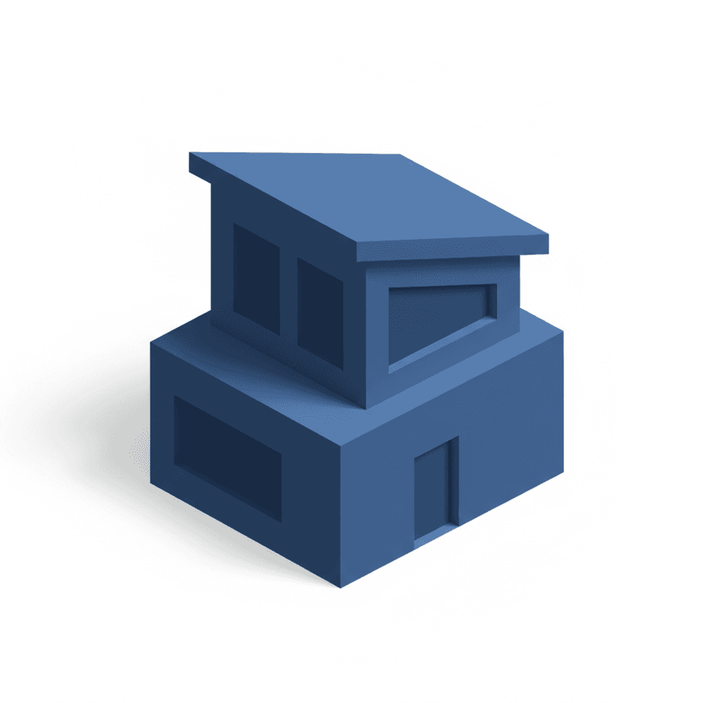 modern home icon for web app color 006DF7, the icon stylish easy to look and read, similar like logo