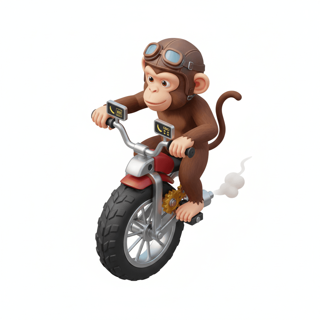 monkey driving motor saictyel
