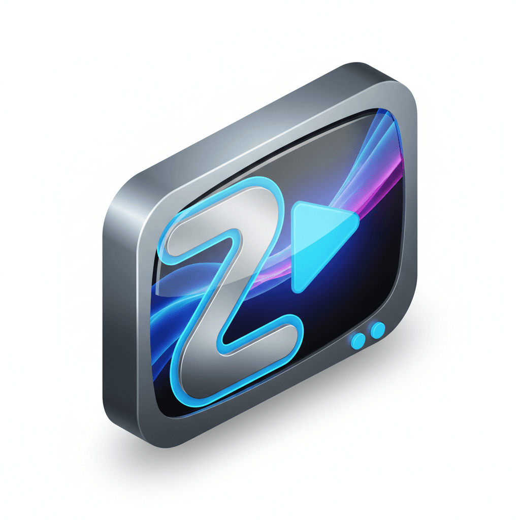 buatkan logo Zalrtv untuk website saya 