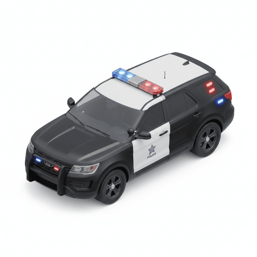 police car